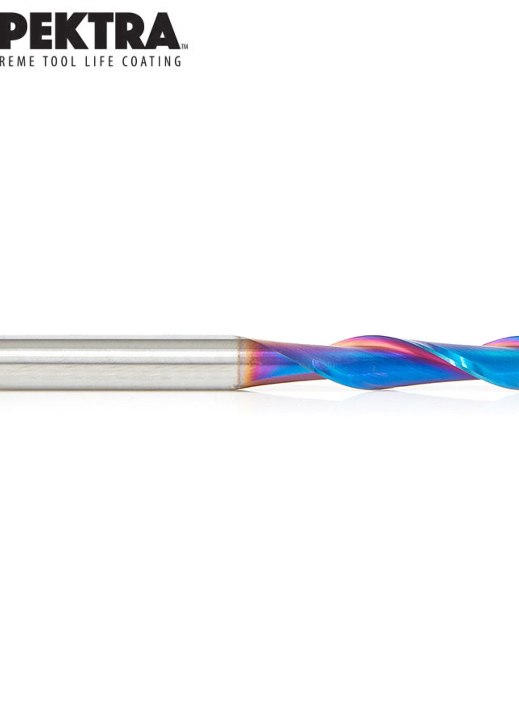 Amana Amana  Spektra™ Extreme Tool Life Coated Up-Cut Ball Nose Spiral 1/4 Dia x 1 Inch x 1/4 Shank Router Bit