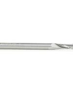 Amana Amana Spiral Double 'O' Flute, Plastic Cutting 1/4 Dia x 7/8 x 1/4 Shank x 3 Inch Long Up-Cut Router Bit