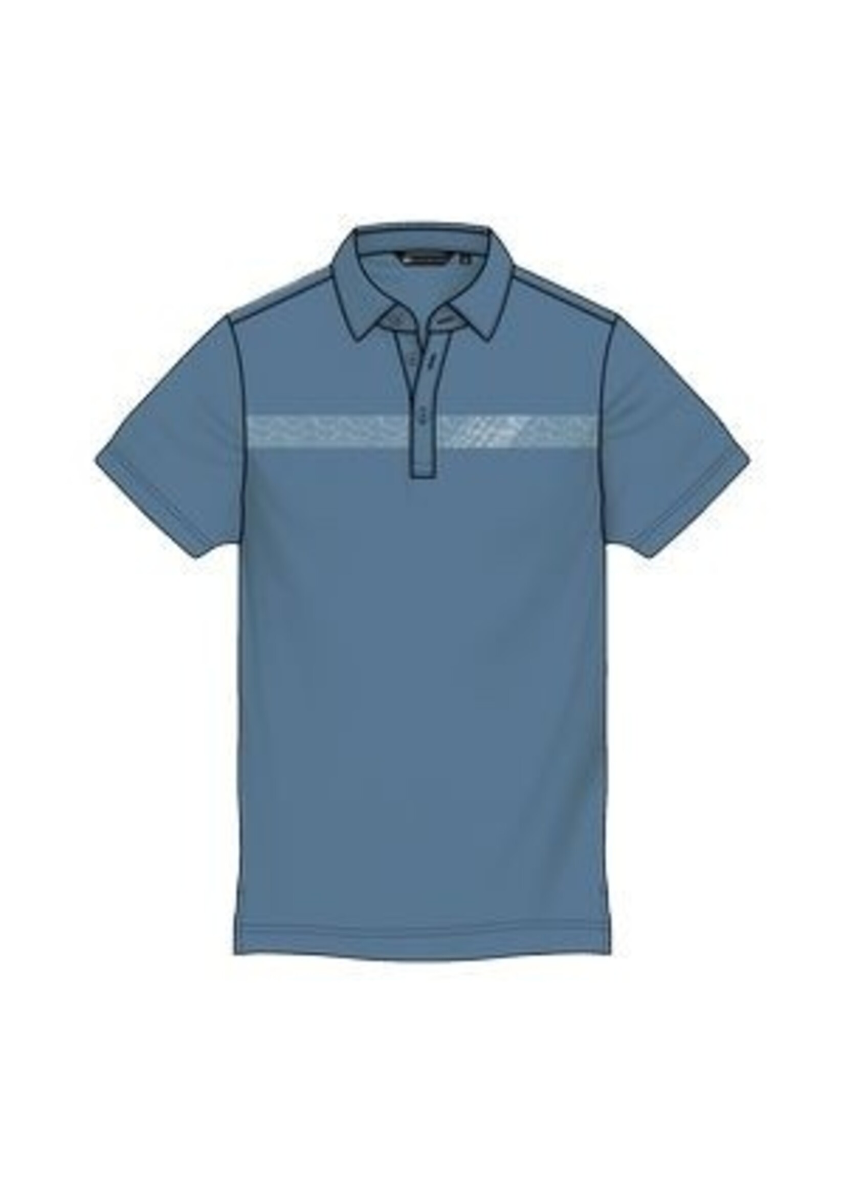 Travis Mathew TRAVISMATHEW FULL FLIGHT POLO - CAPTAINS BLUE