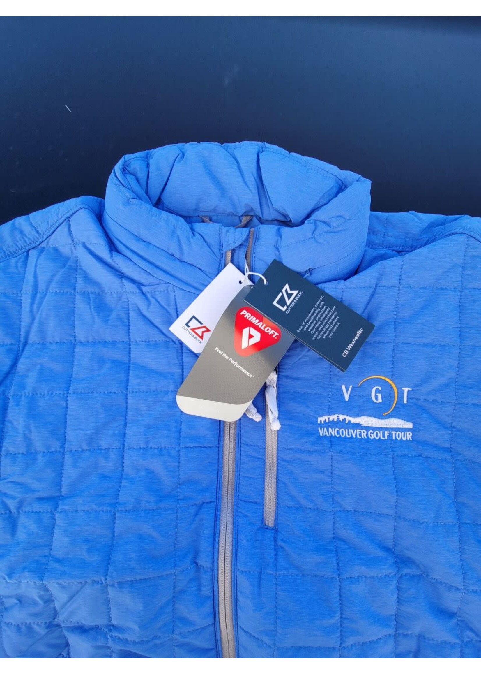 Cutter & Buck Cutter & Buck Rainier PrimaLoft Eco Insulated Men's Full Zip Puffer Jacket