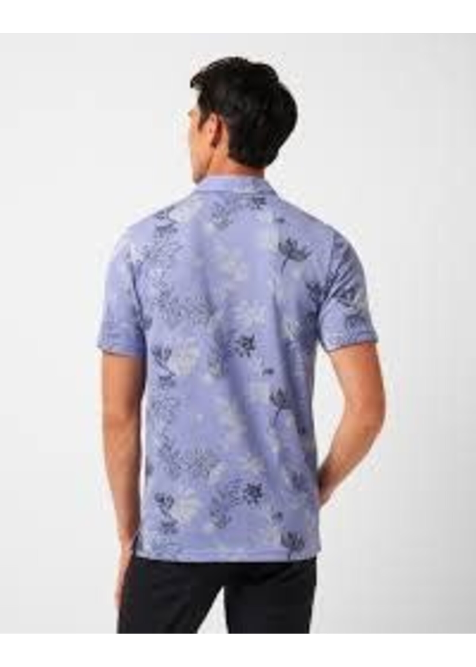 Travis Mathew TRAVIS MATHEW GOOD GOOD CS POLO  - HEATHER VIOLET  STORM