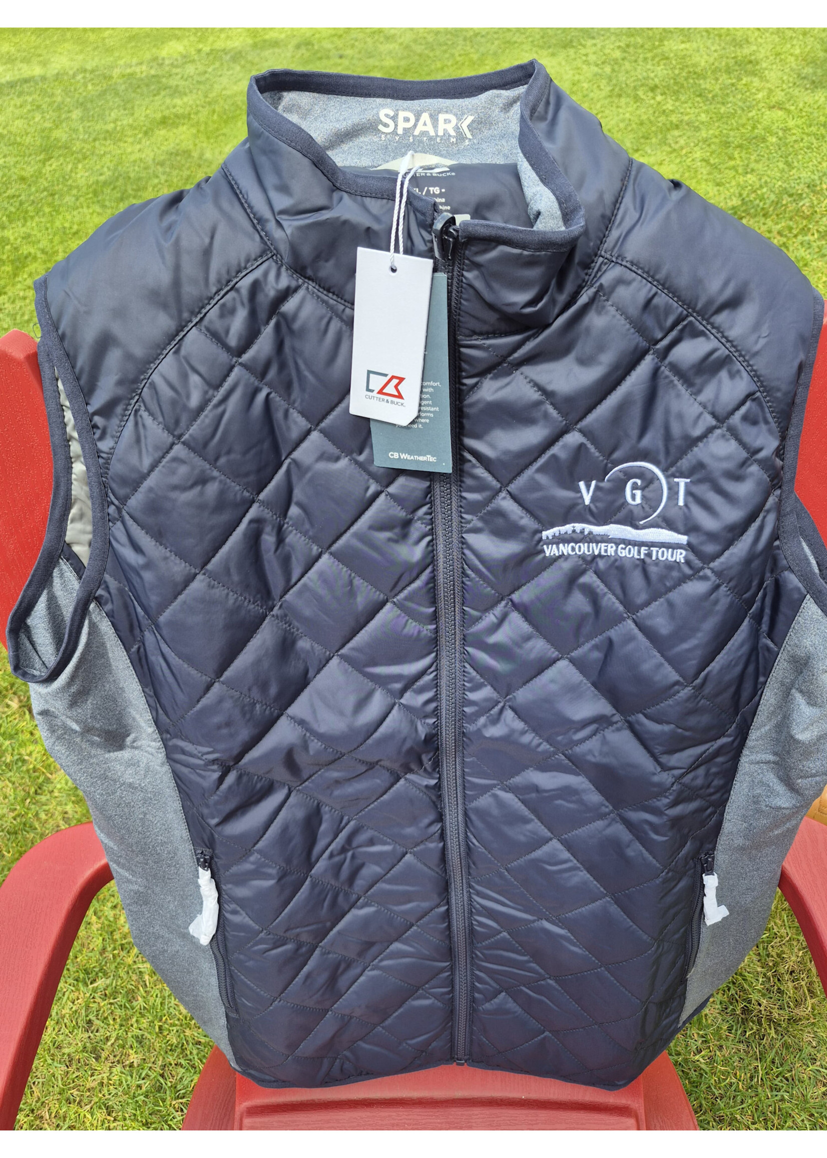 Cutter & Buck Cutter & Buck Sandpoint Quilted Women's Vest (VGT logo)