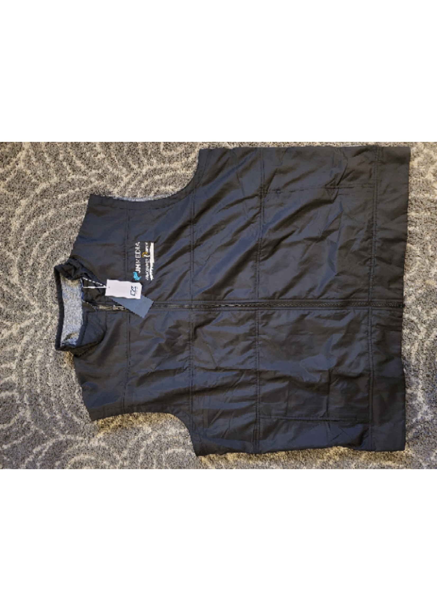 Cutter & Buck Cutter Buck Vancouver Open Mens Stealth Hybrid Quilted Vest