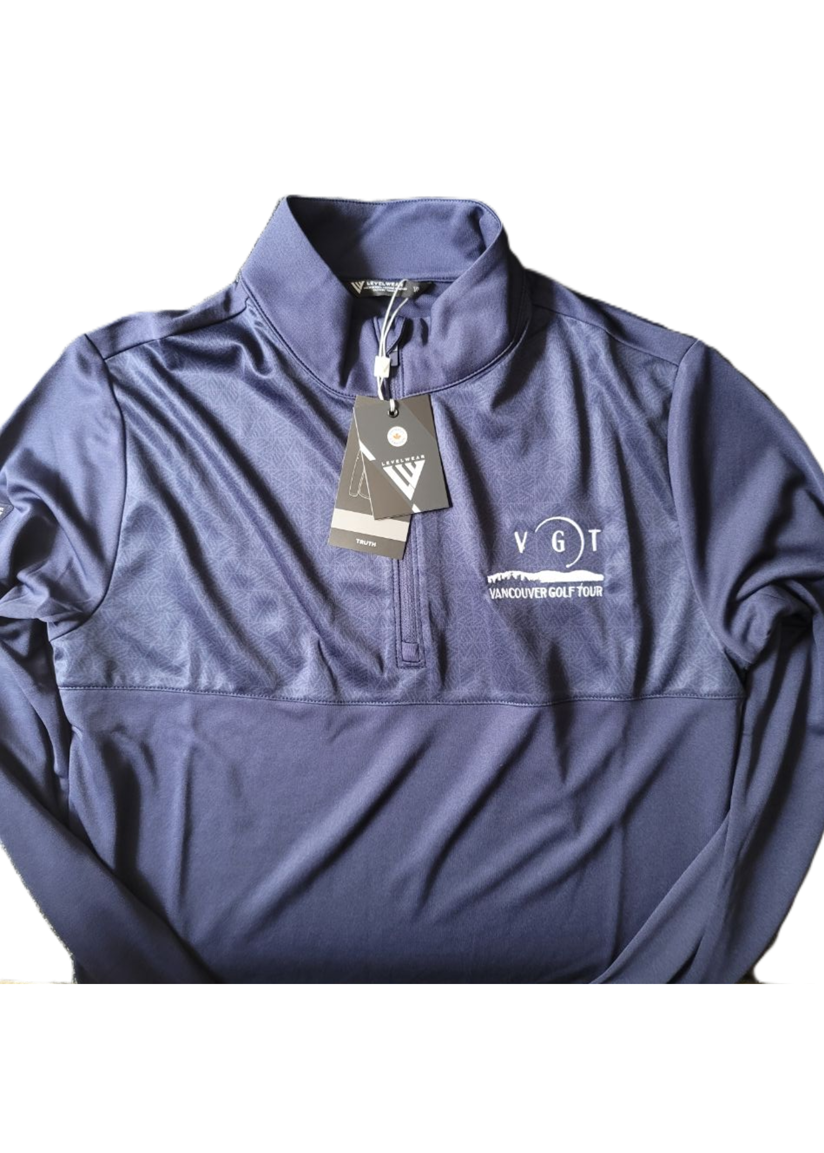 Levelwear Levelwear Truth Men's 1/4 Zip pullover w/ VGT logo