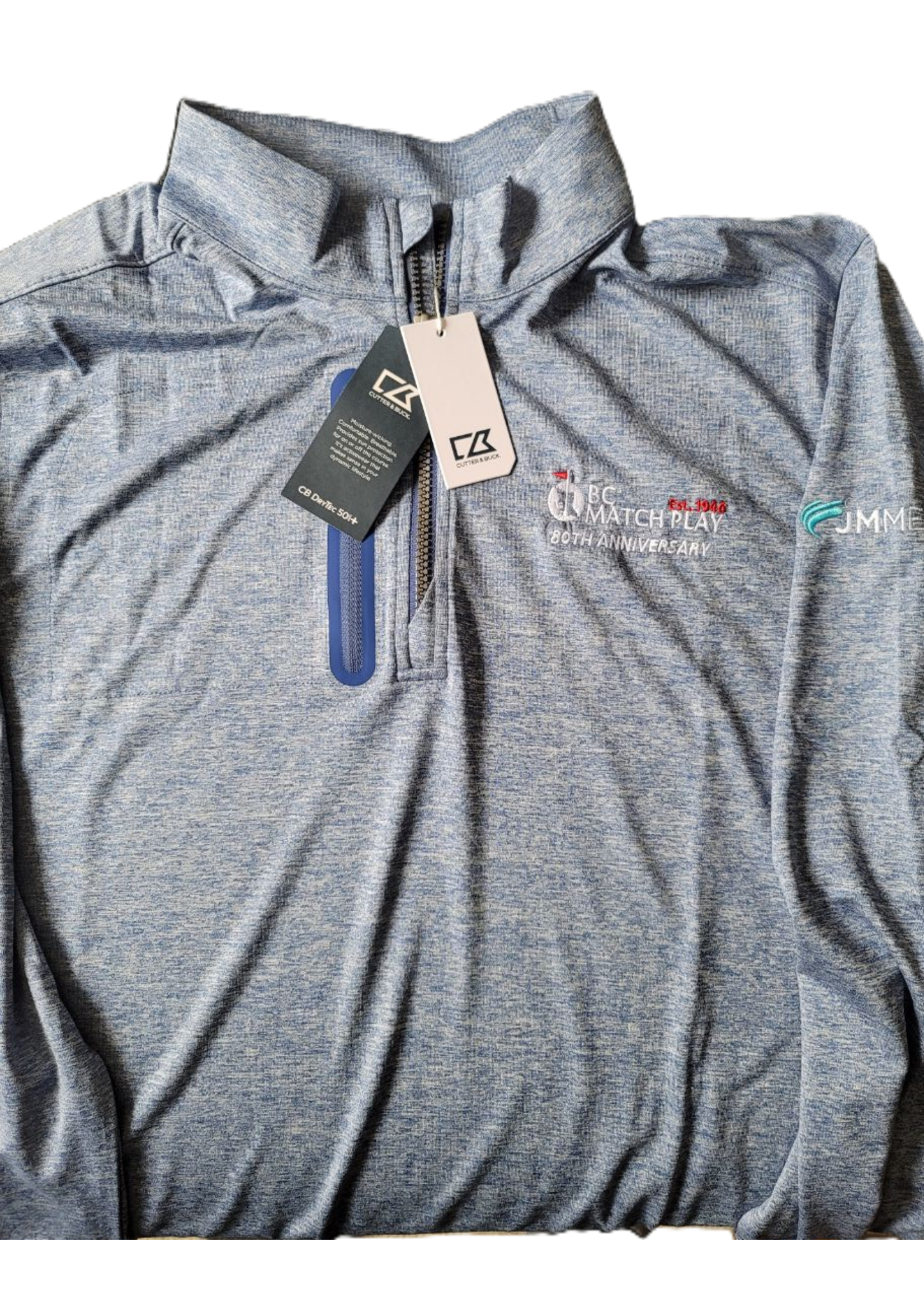 Cutter & Buck Cutter & Buck Stealth Mens 1/4 Zip BC Match Play pullover