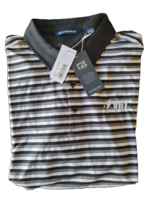 Cutter & Buck Mens Forge Polo Multi Stripe with VGT logo