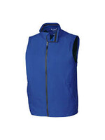 Cutter & Buck Nine iron Full Zip Vest Mens Tour Blue
