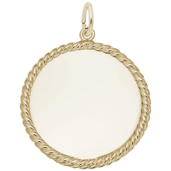 REMBRANDT ROPE DISC CHARM