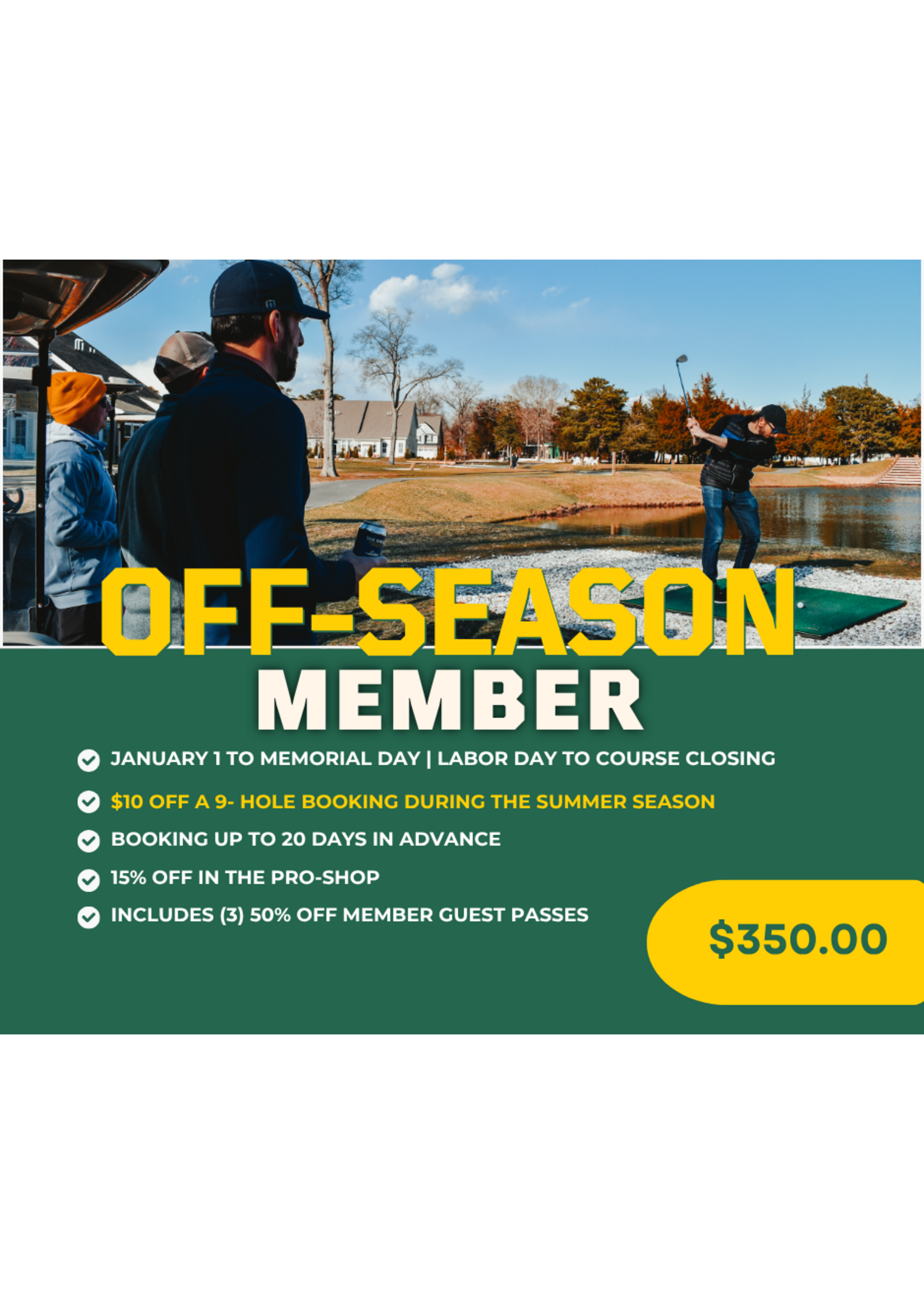 Off Season Membership