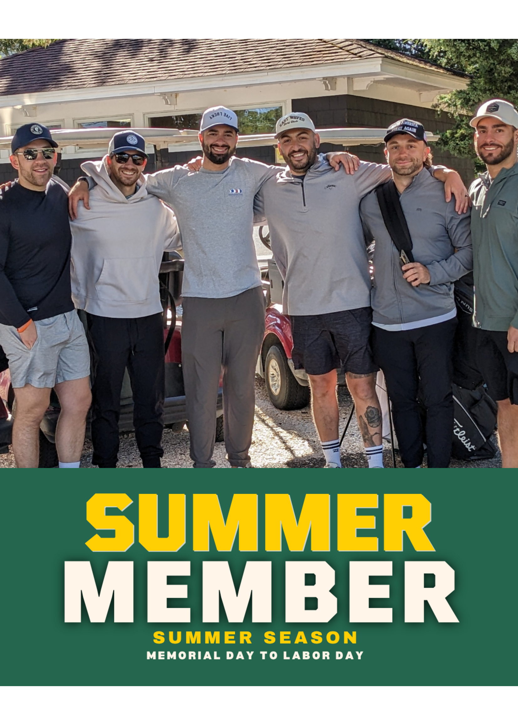 Summer Club Membership
