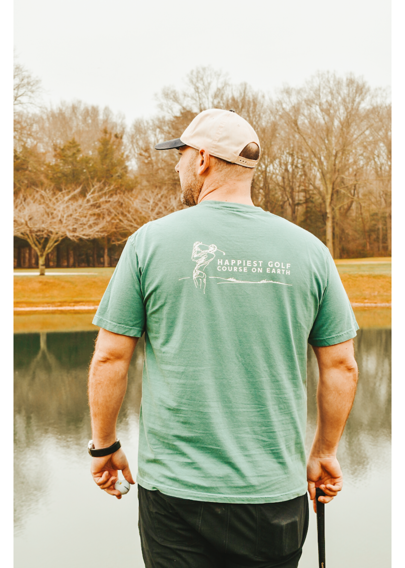 Happiest Tshirt-Emerald