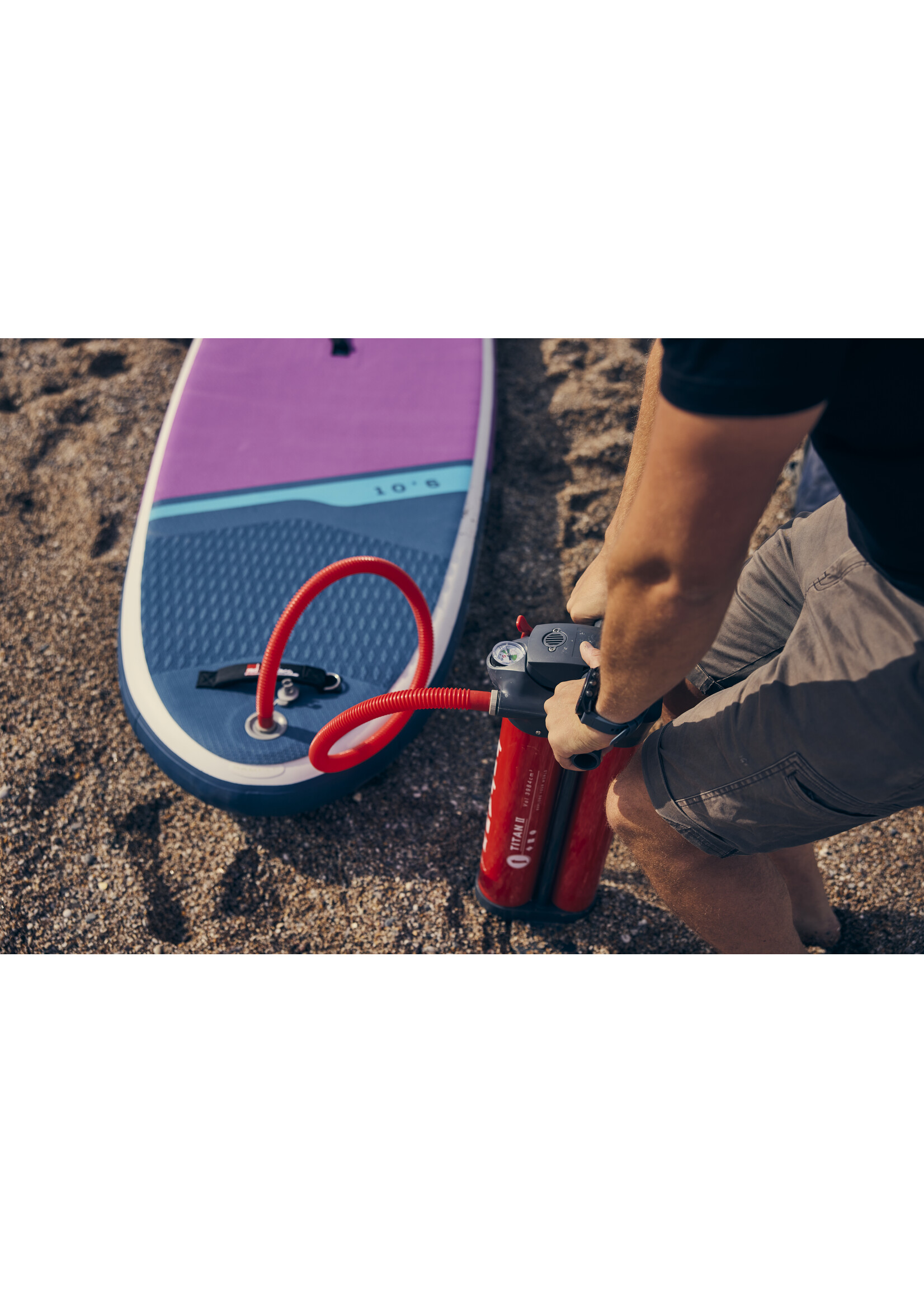 RED PADDLE RED 10'6 RIDE PACKAGE - PURPLE