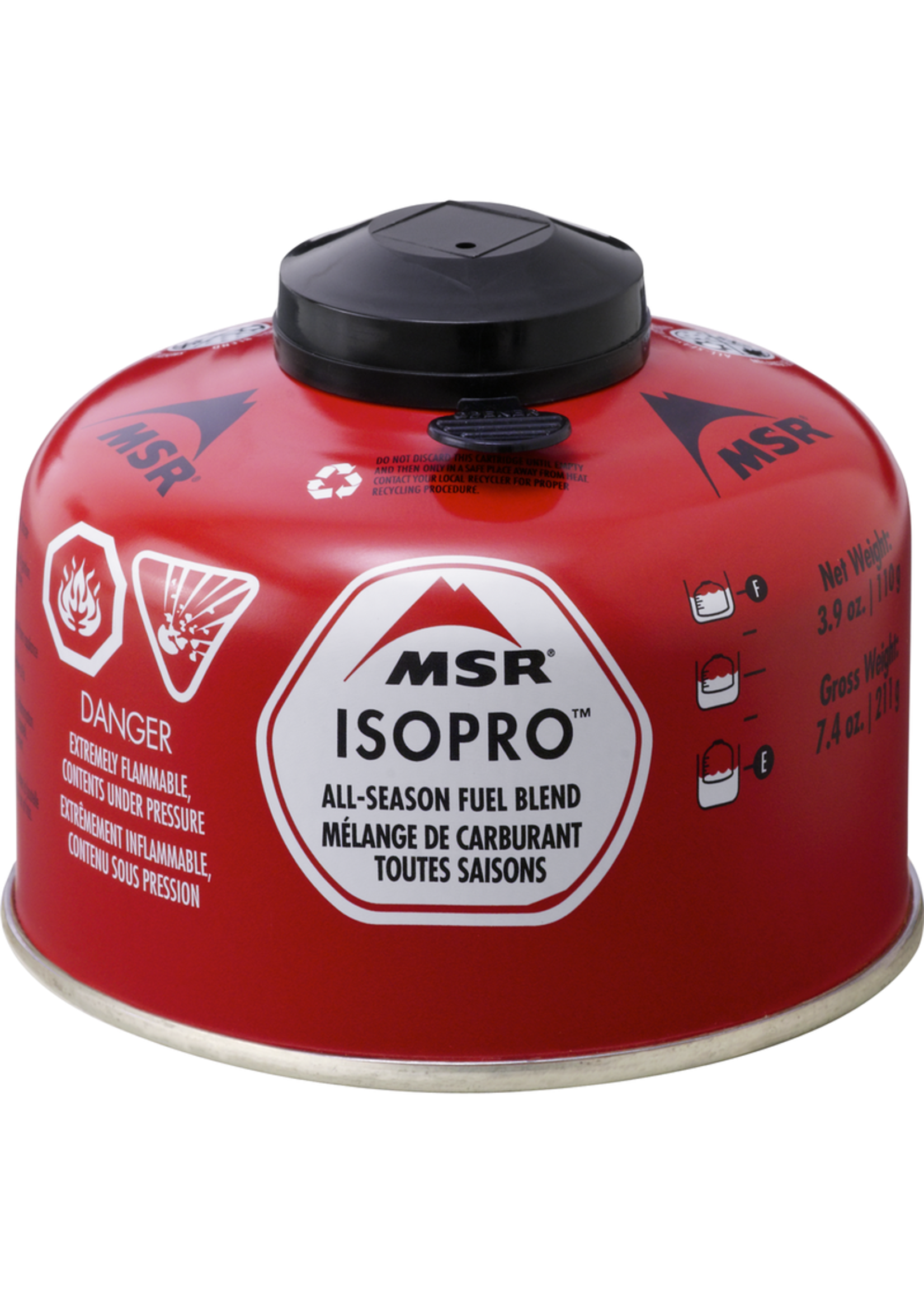 MSR ISOPRO 4OZ FUEL CANISTER