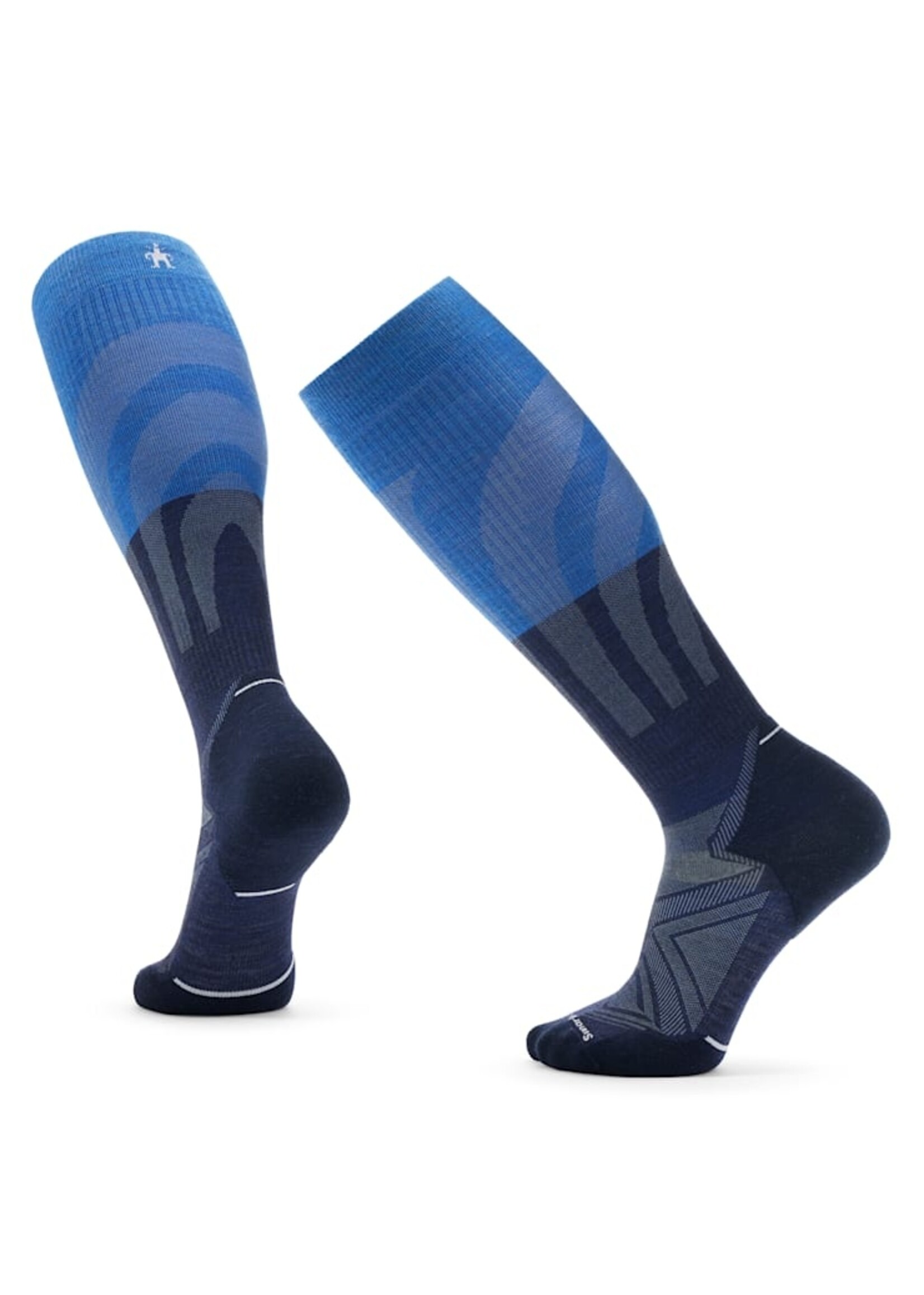 SMARTWOOL RUN TARGETED CUSHION COMPRESSION OVER THE CALF SOCK