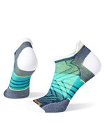 SMARTWOOL WMS RUN ZERO CUSHION STRIPE LOW ANKLE SOCK
