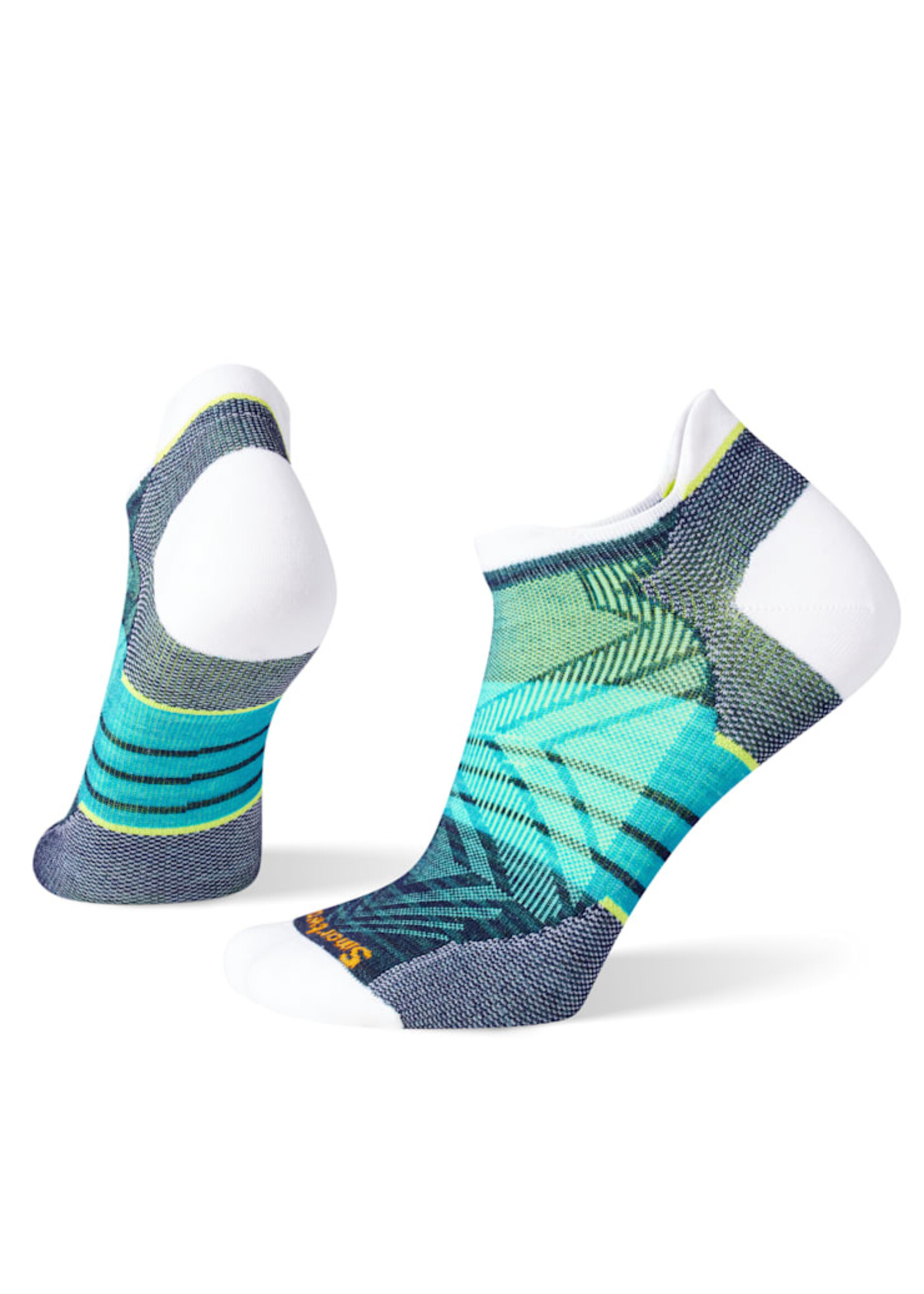 SMARTWOOL WMS RUN ZERO CUSHION STRIPE LOW ANKLE SOCK