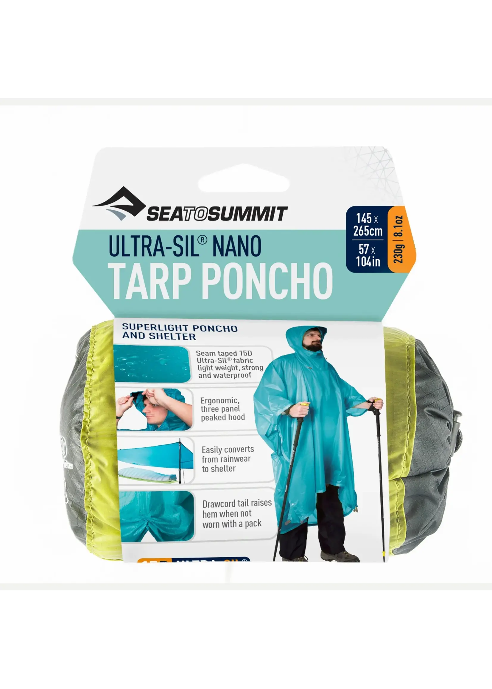 SEA TO SUMMIT ULTRA SIL NANO TARP PONCHO