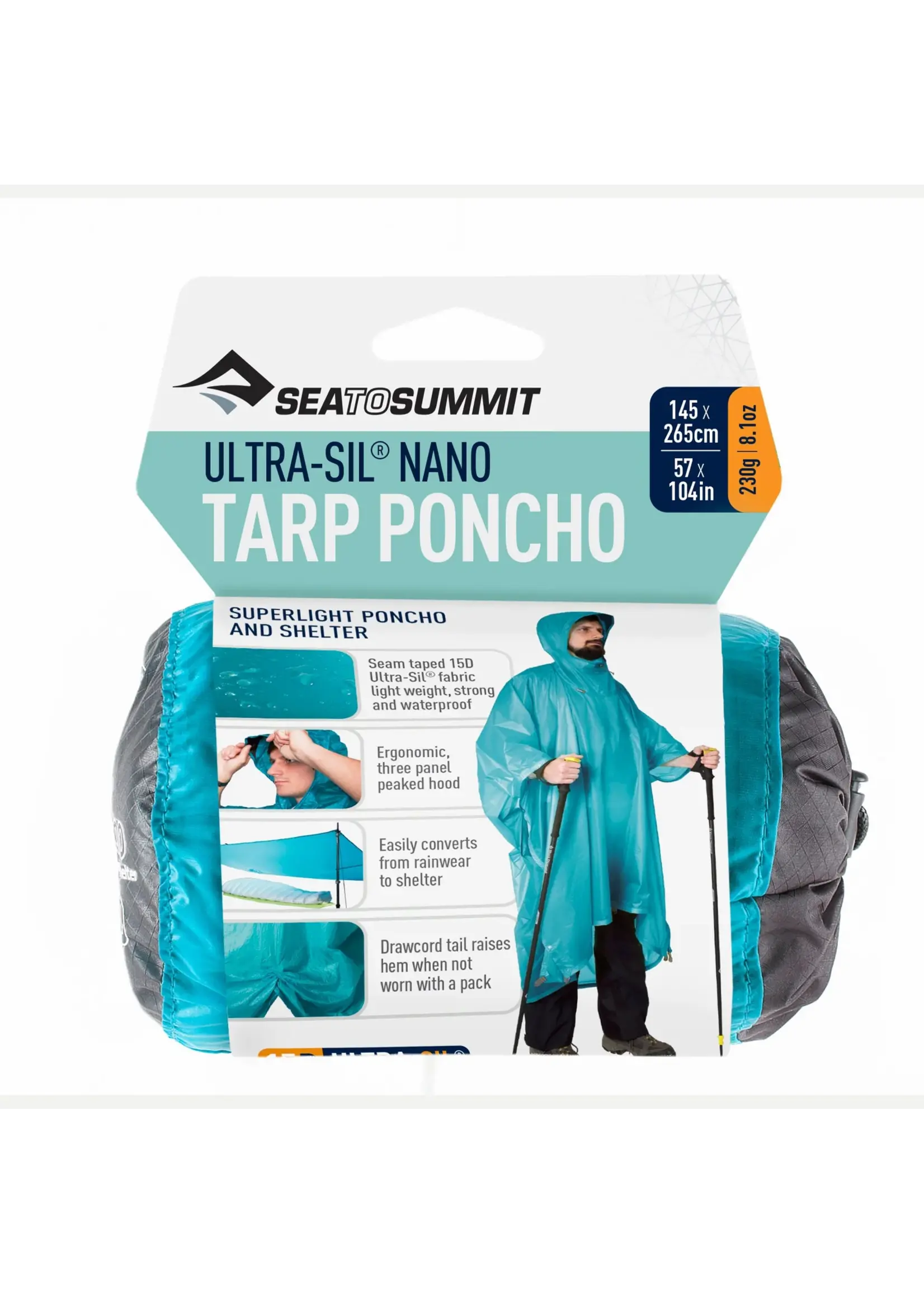 SEA TO SUMMIT ULTRA SIL NANO TARP PONCHO