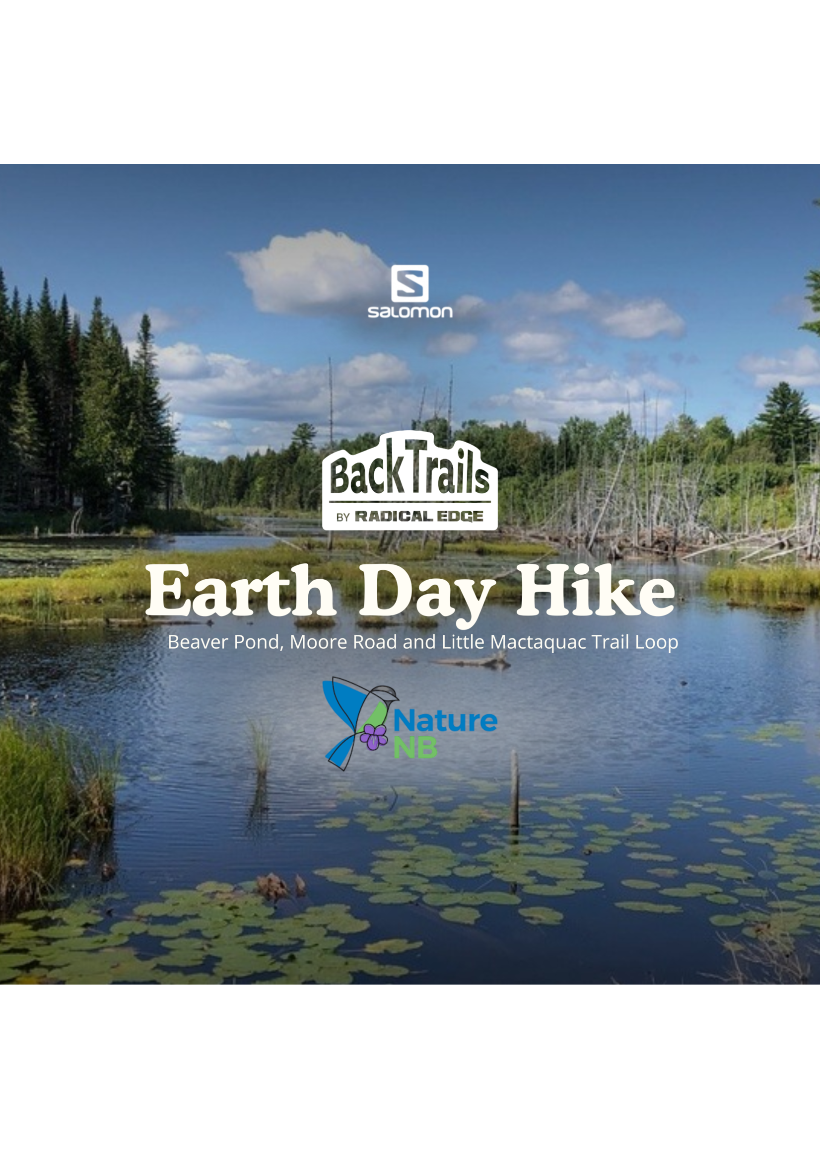 Backtrails By Radical Edge Earth Day  2025 Hike at Mactaquac