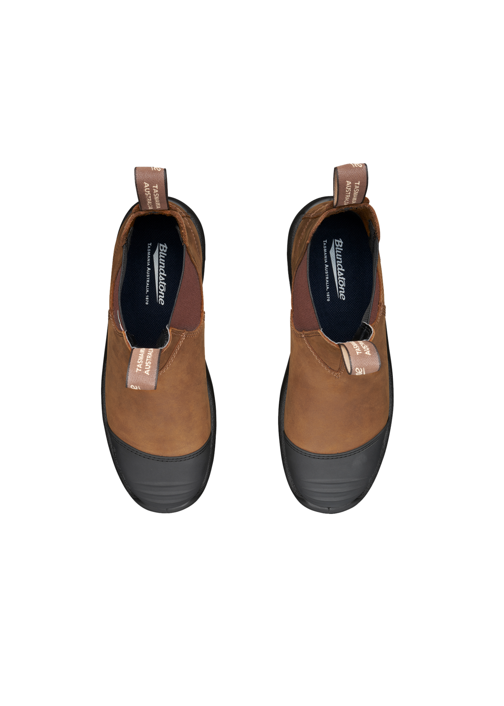 BLUNDSTONE Work & Safety Toe Cap #169 – Saddle Brown