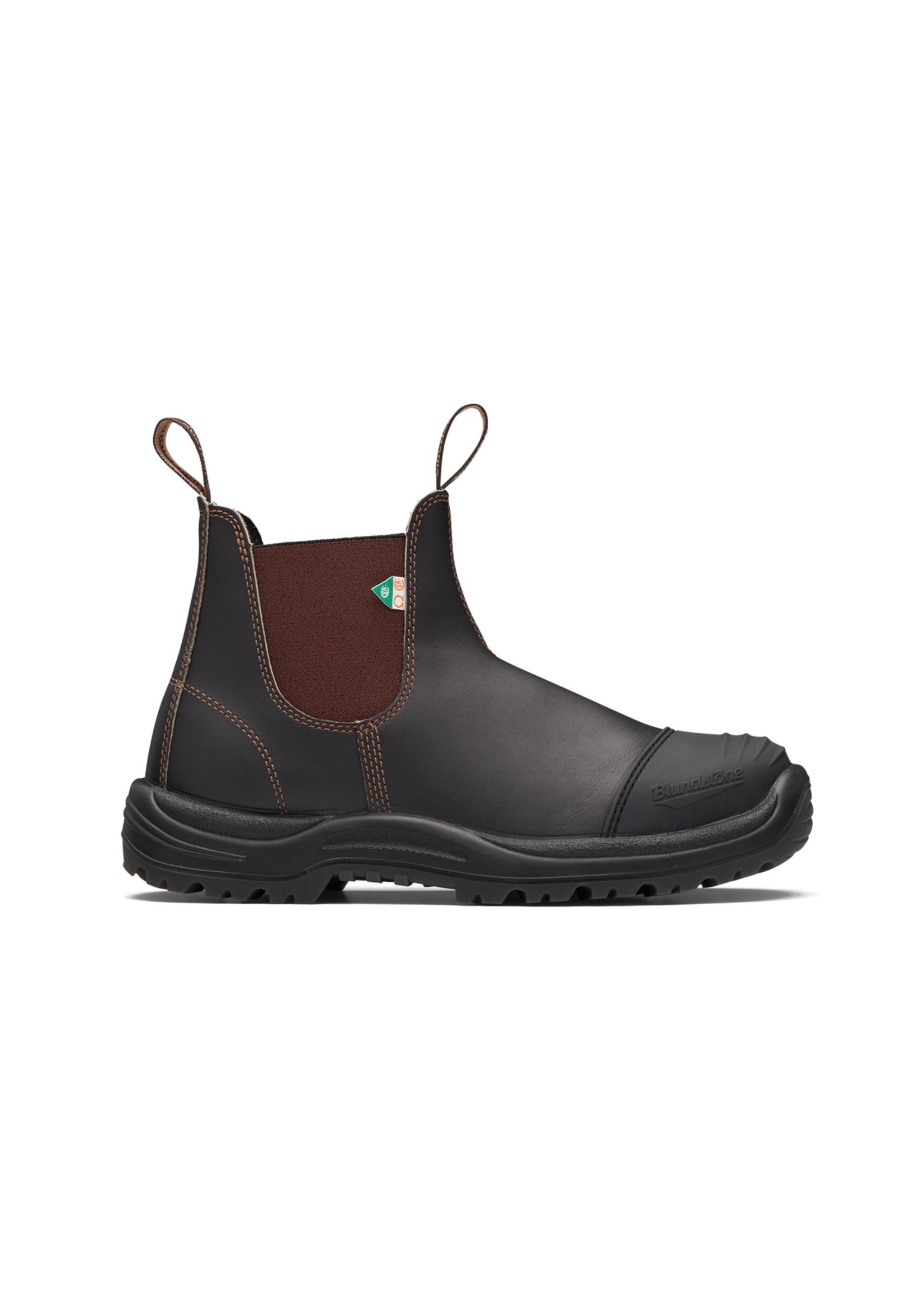 BLUNDSTONE Work & Safety Toe Cap #167 – Stout Brown