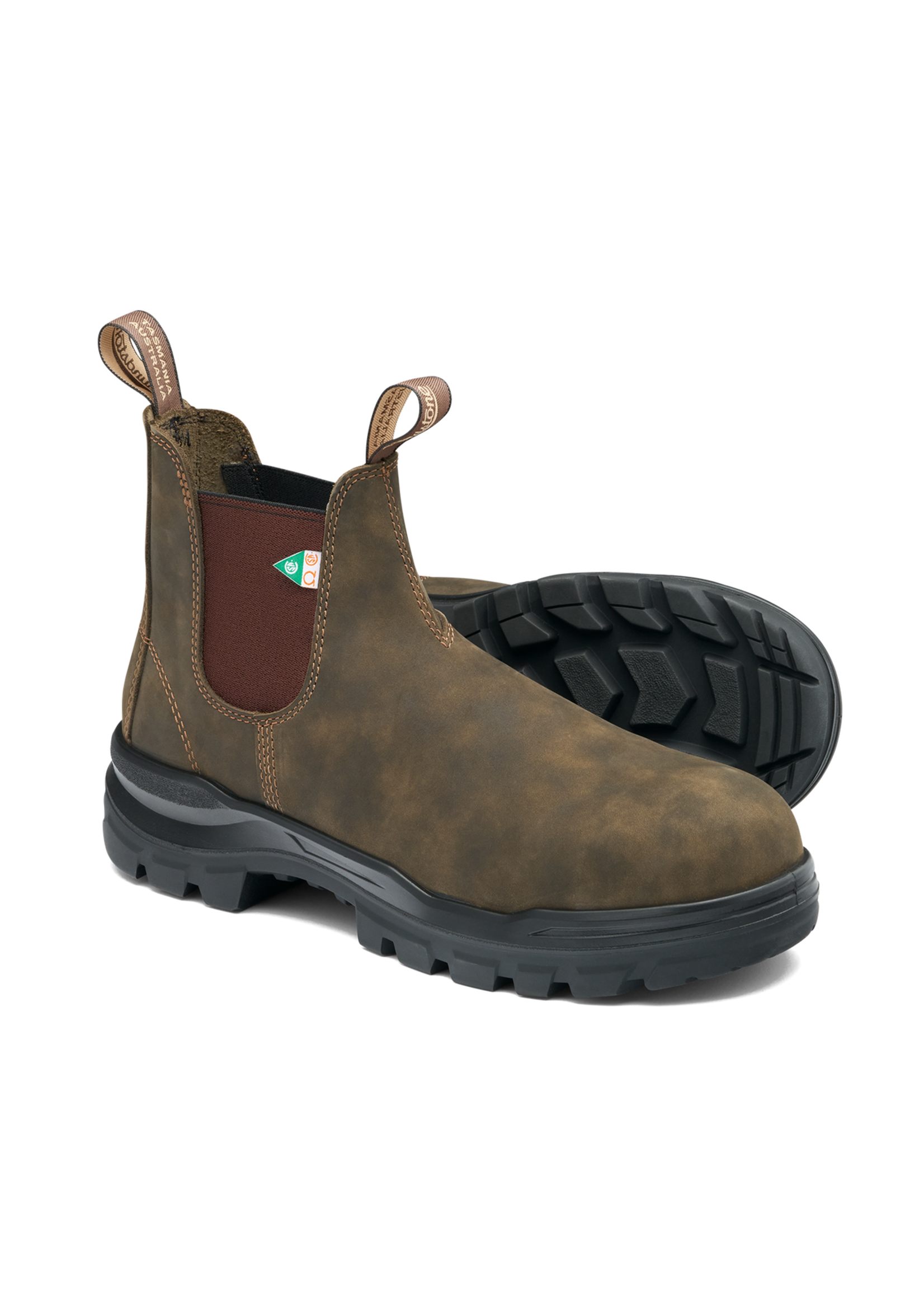 BLUNDSTONE 8302 CSA ROTOFLEX RUSTIC BROWN