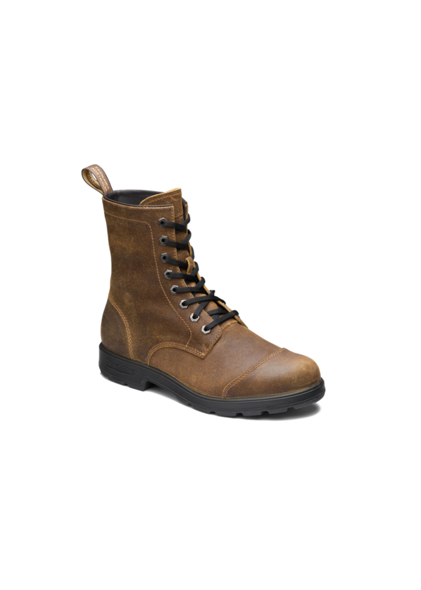 BLUNDSTONE 2532 LACE UP TALL TOBACCO SUEDE