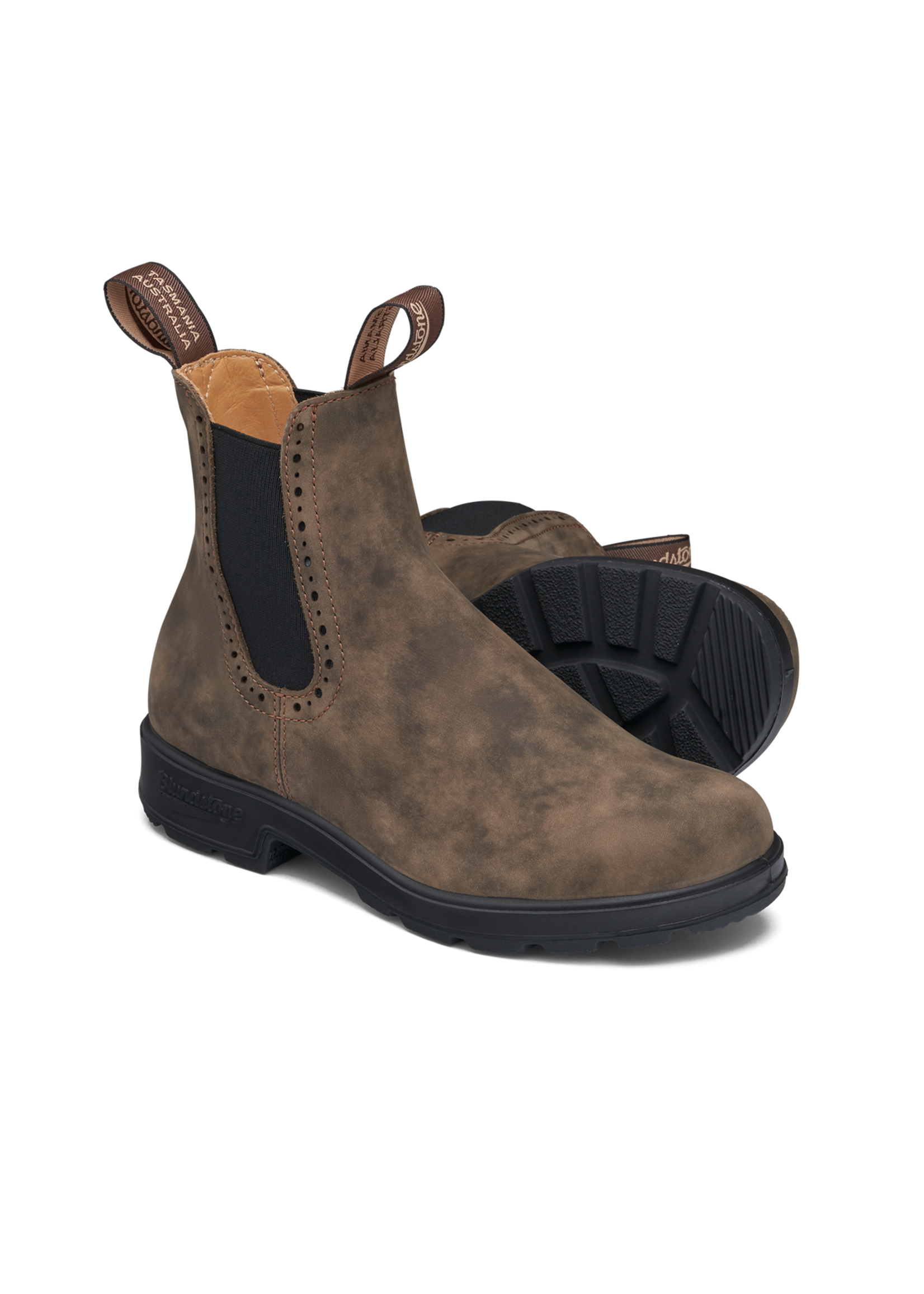 BLUNDSTONE Originals #1351 Women's High Top – Rustic Brown
