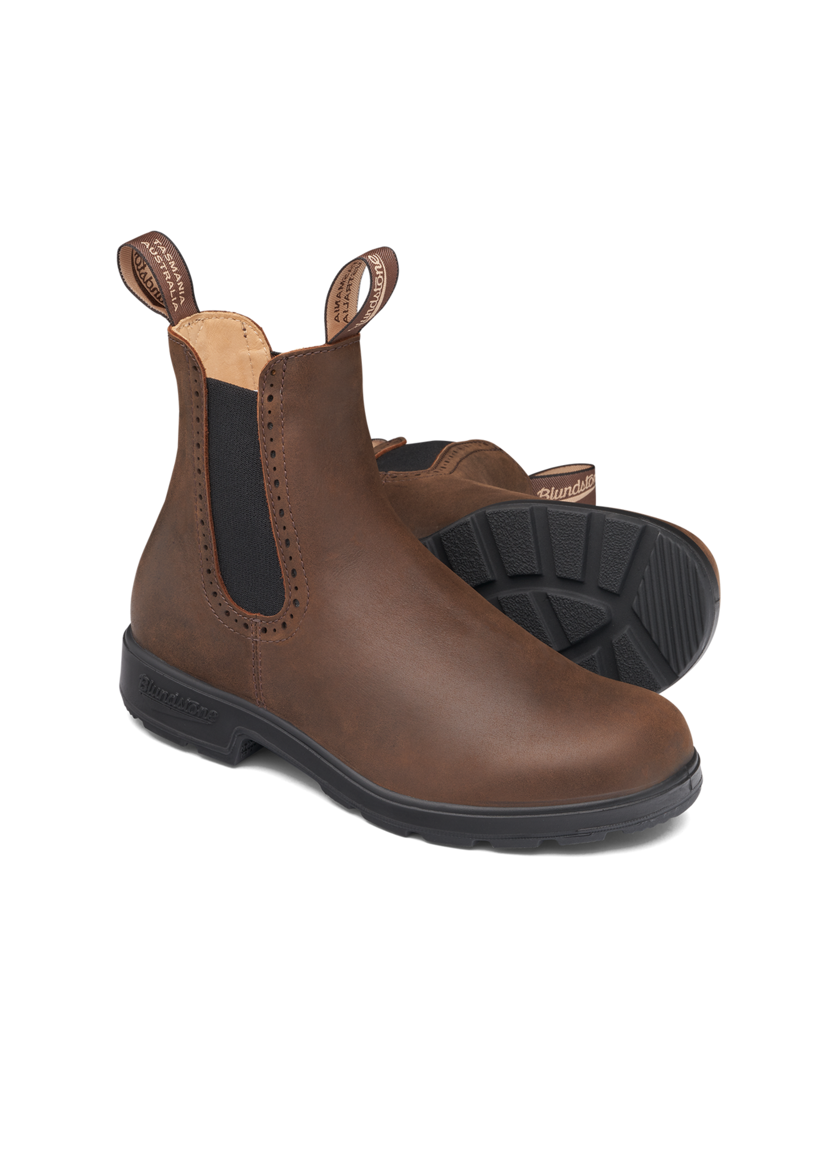 BLUNDSTONE 2151 WMS ORIG HIGH TOP ANTIQUE BROWN-