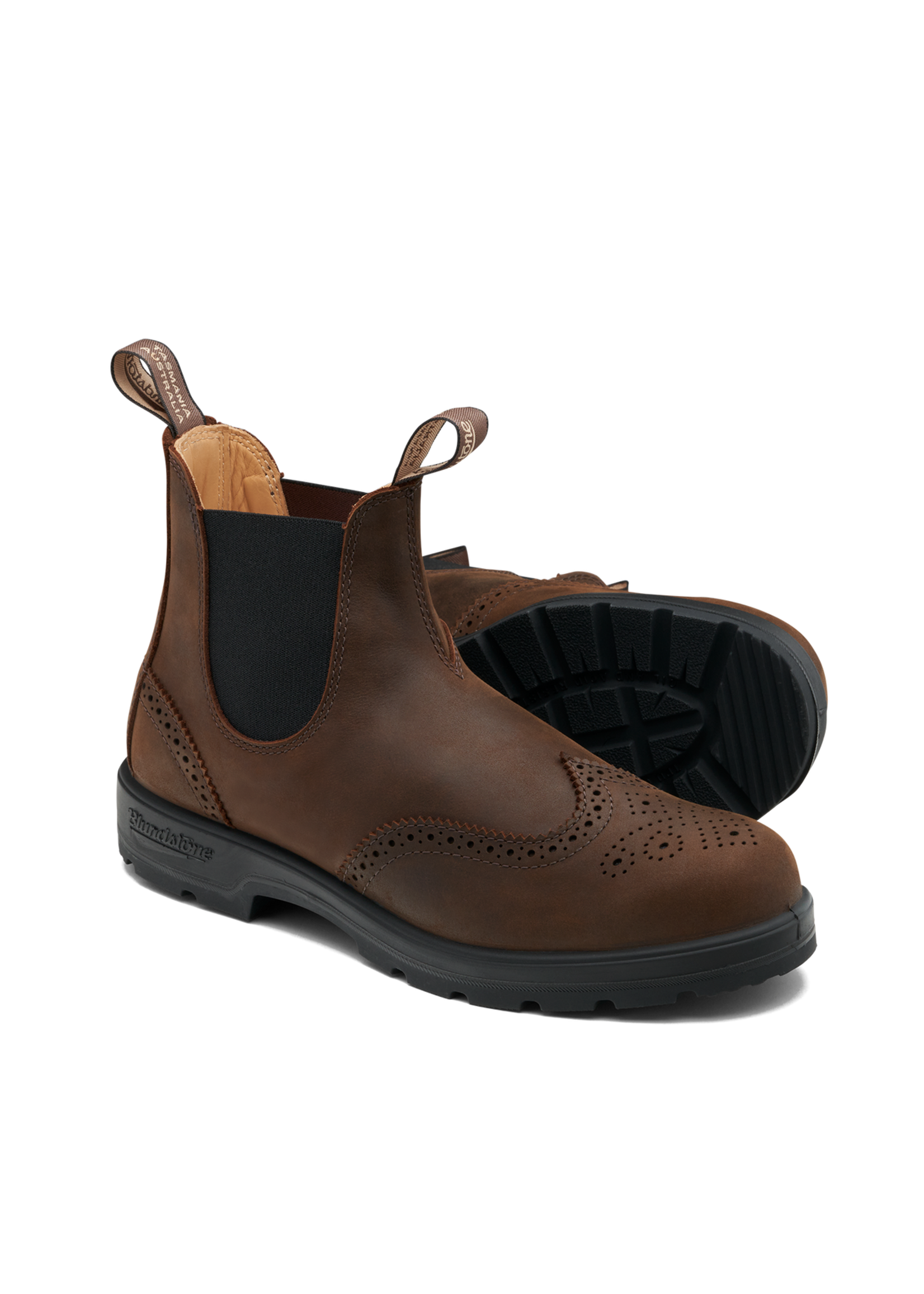 BLUNDSTONE 2444 CLASSICS ANTIQUE BROWN BROGUE-