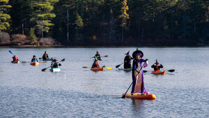 Witches and Warlocks Paddle at Killarney Lake