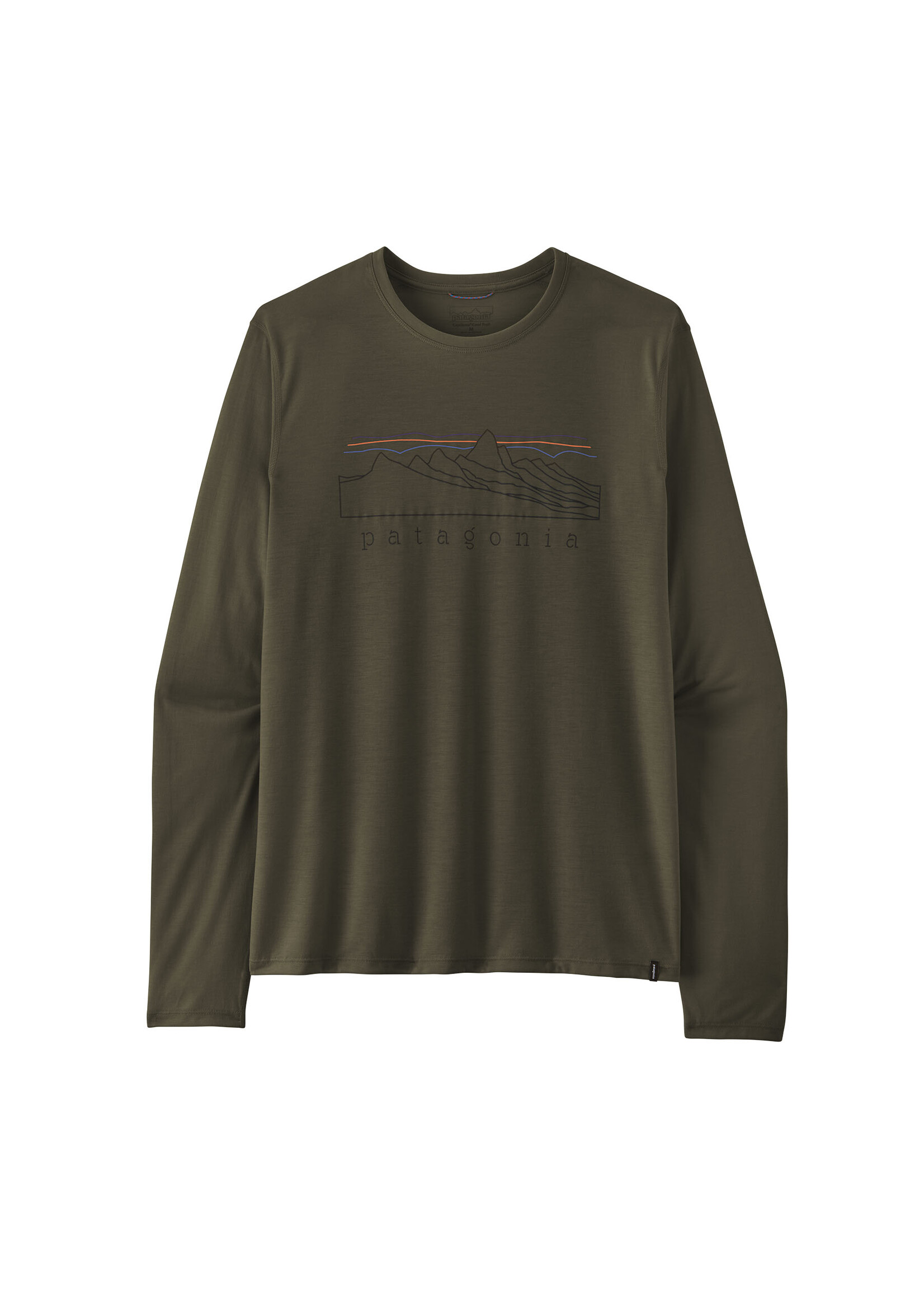 PATAGONIA L/S CAP COOL TRAIL SHIRT STRATAPEAKS-