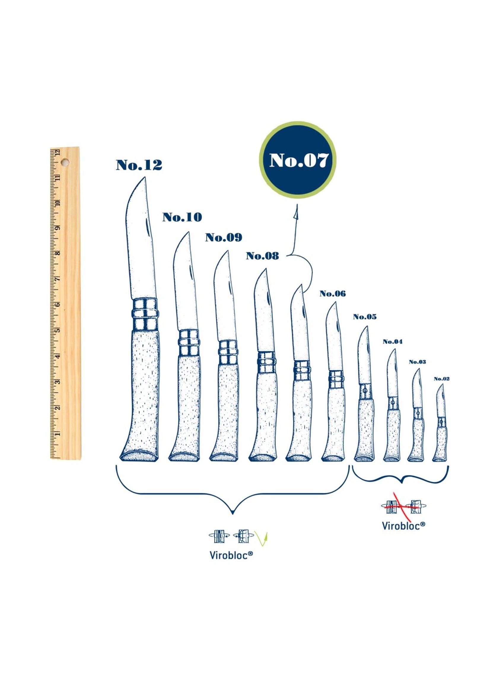OPINEL OPINEL NO. 7 STAINLESS STEEL