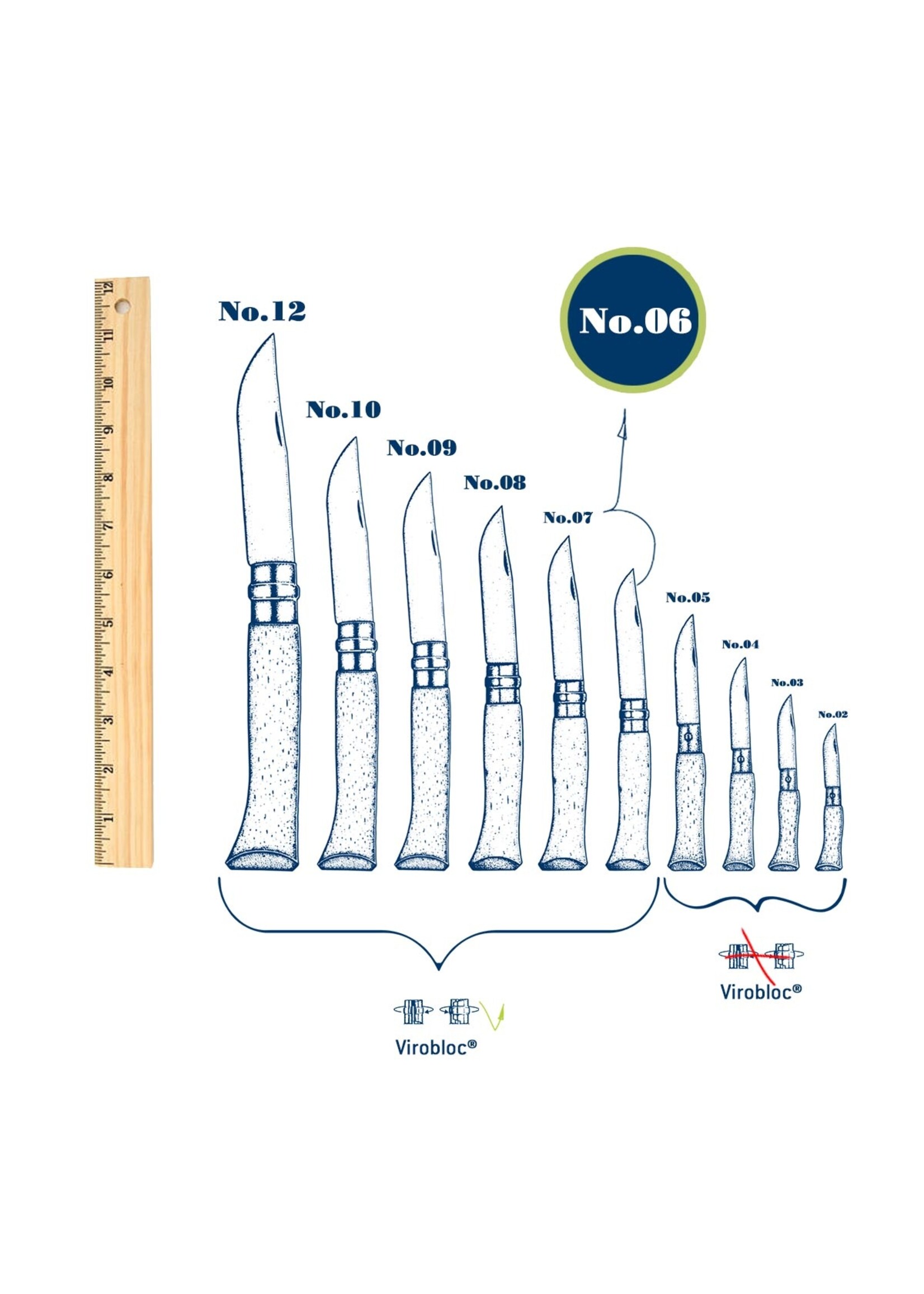 OPINEL OPINEL NO. 06 CARBON STEEL