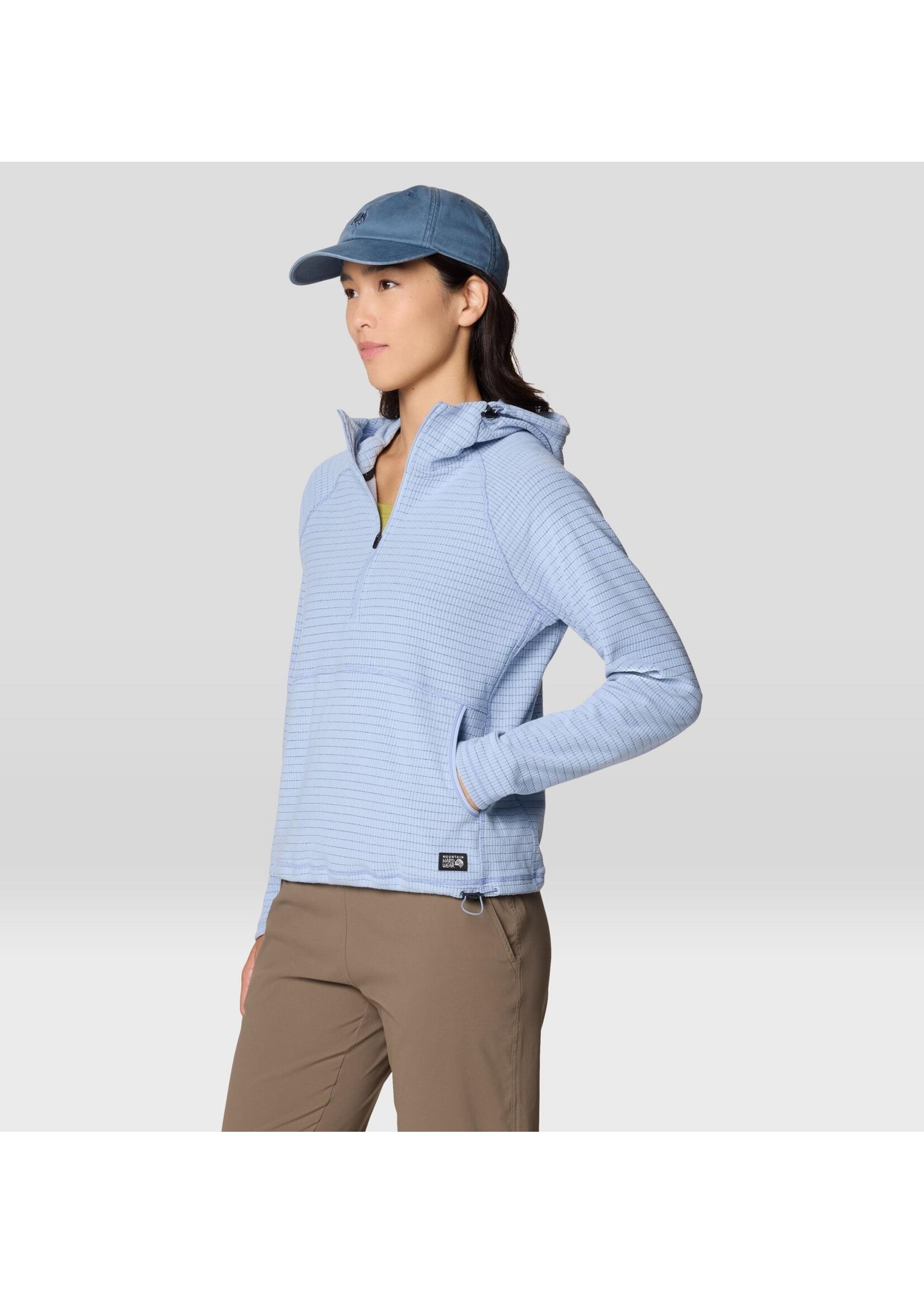 MOUNTAIN HARDWEAR WMS SUMMIT GRID HZ  HOODY-