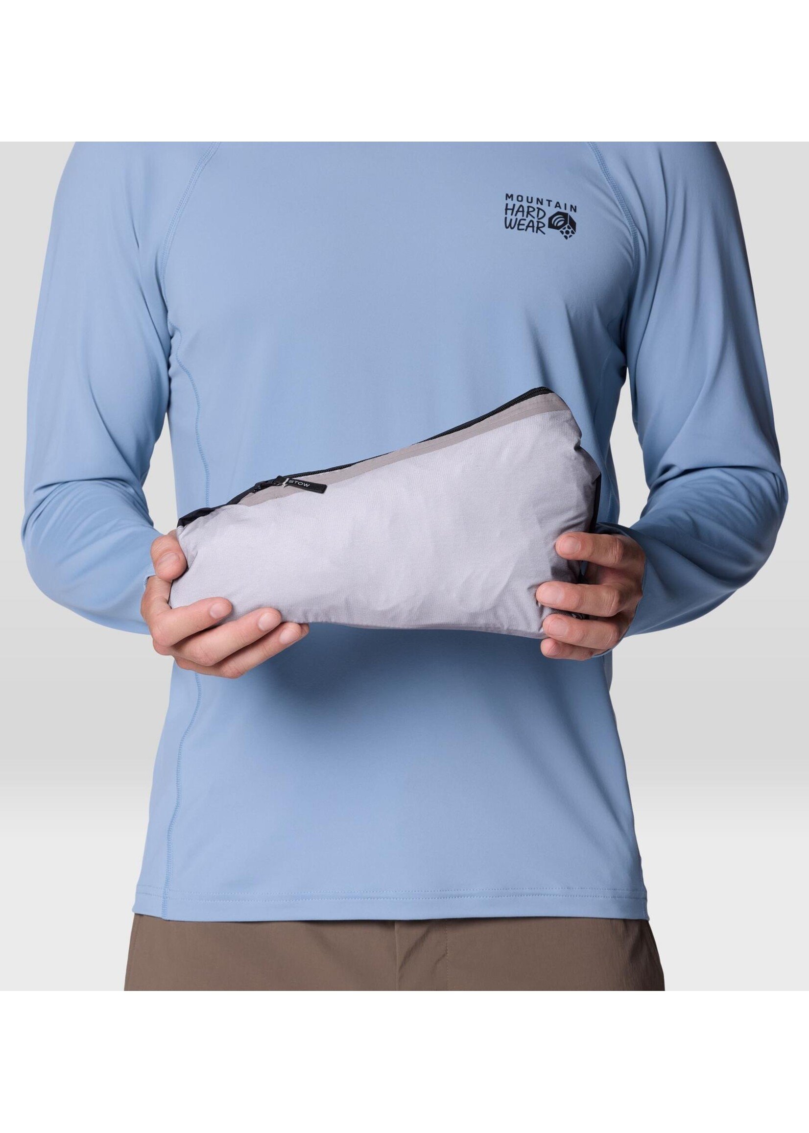 MOUNTAIN HARDWEAR CLOUD CIPHER HOODED RAIN JKT-