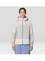 MOUNTAIN HARDWEAR WMS CLOUD CIPHER HOODED RAIN JKT-