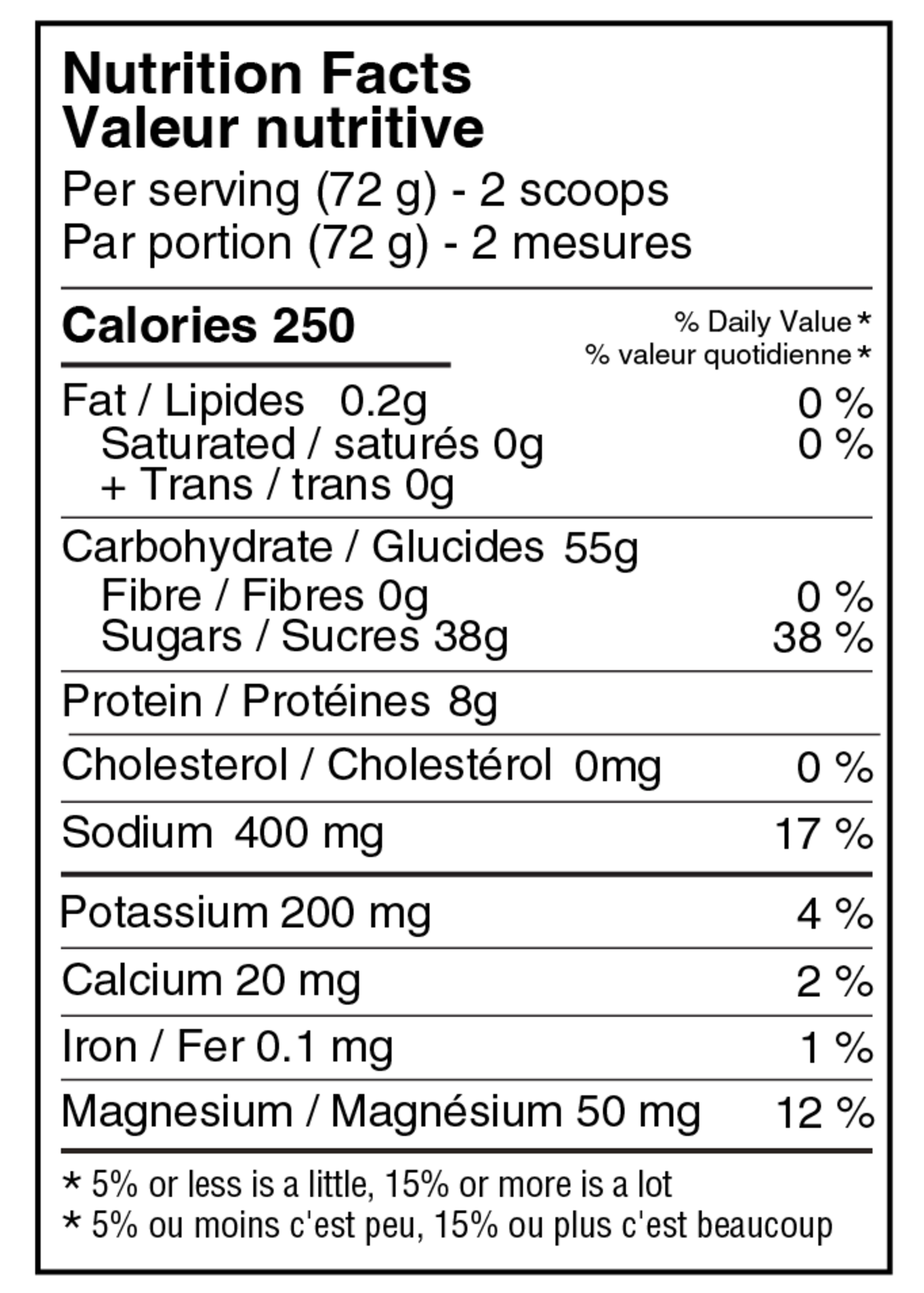 NAAK NAAK ENERGY DRINK MIX 720G