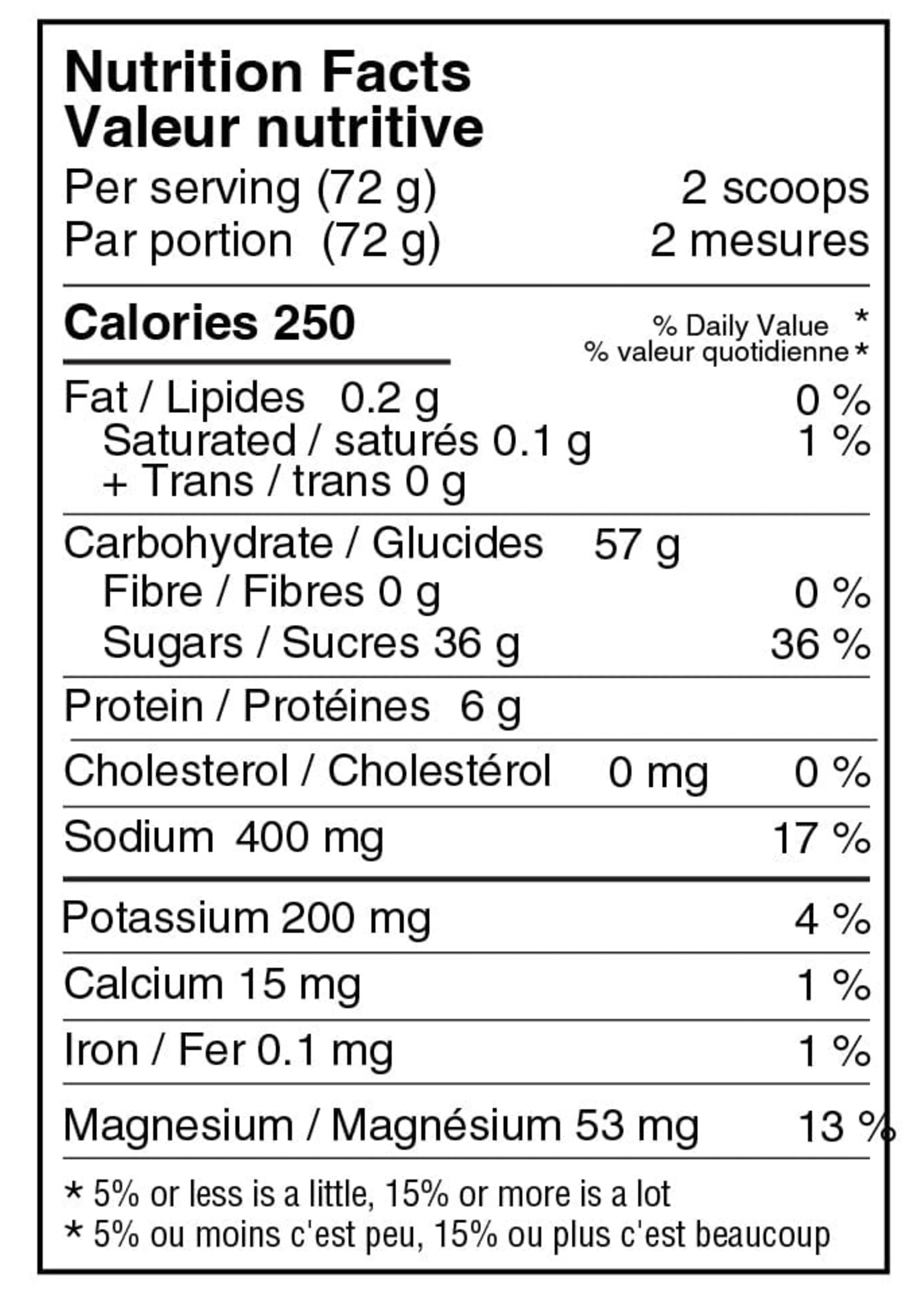 NAAK NAAK ENERGY DRINK MIX 720G
