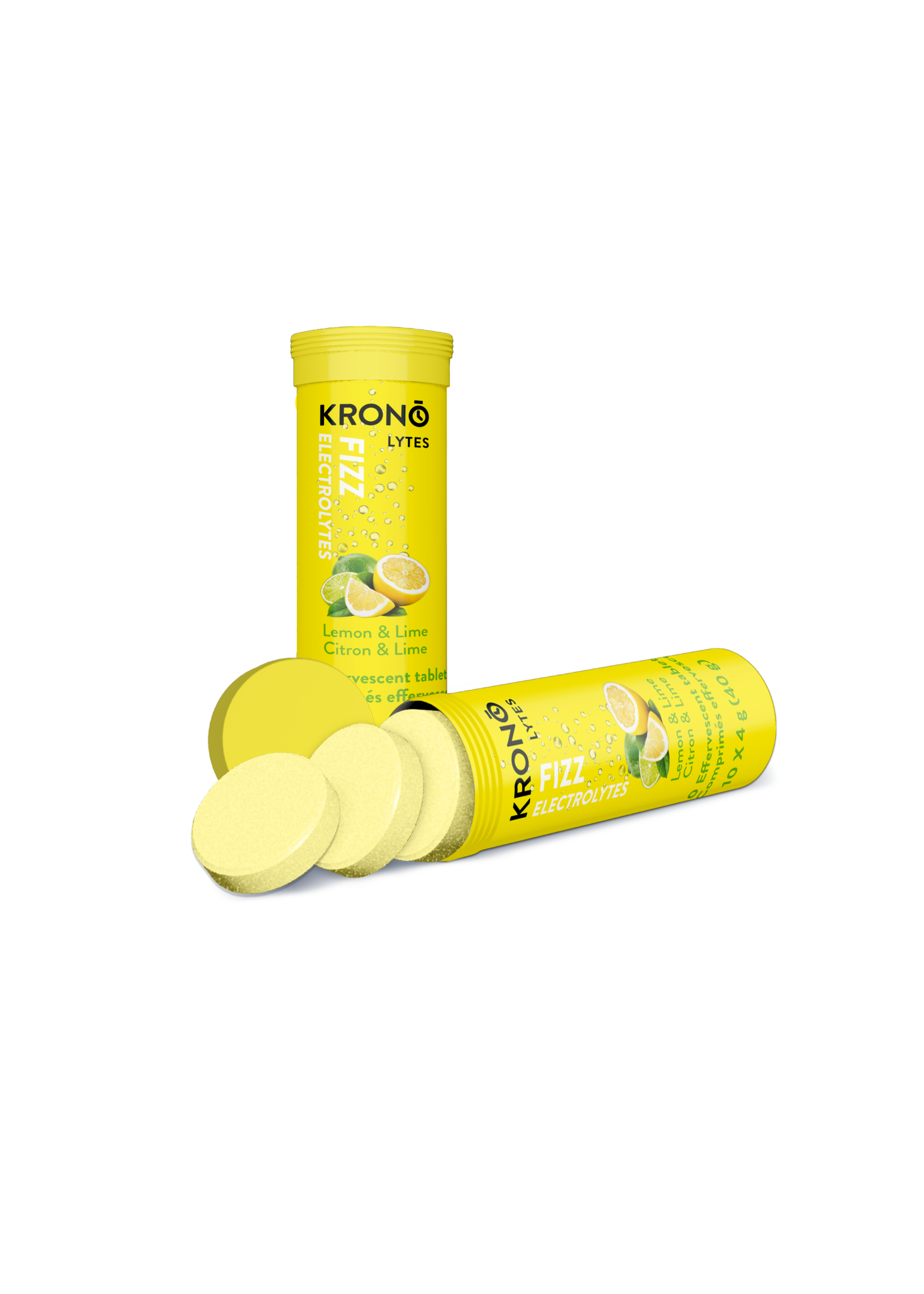 KRONO KRONO EFFERVESCENT TABLETS LEMON LIME