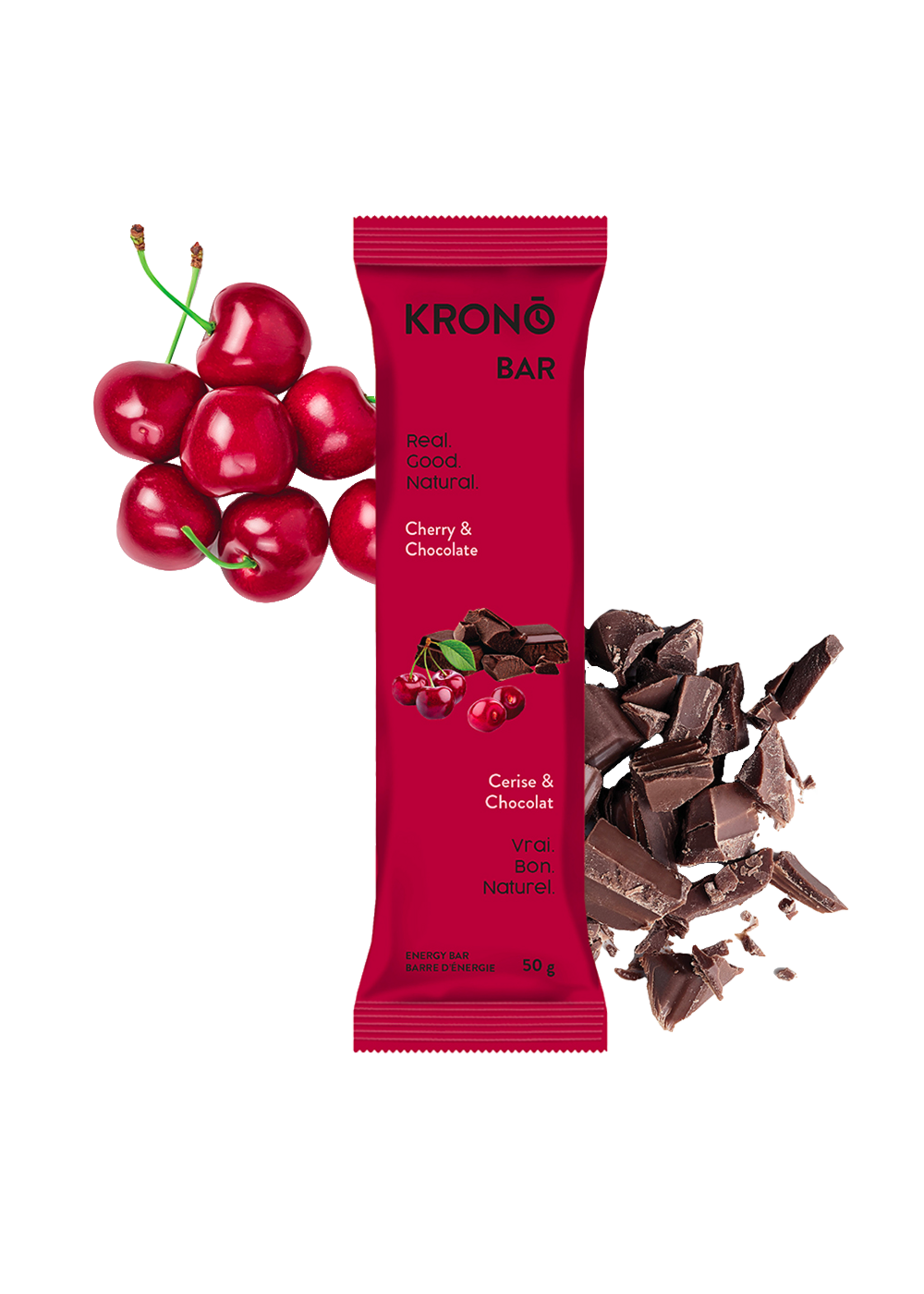 KRONO KRONO CHERRY CHOCOLATE ENERGY BAR