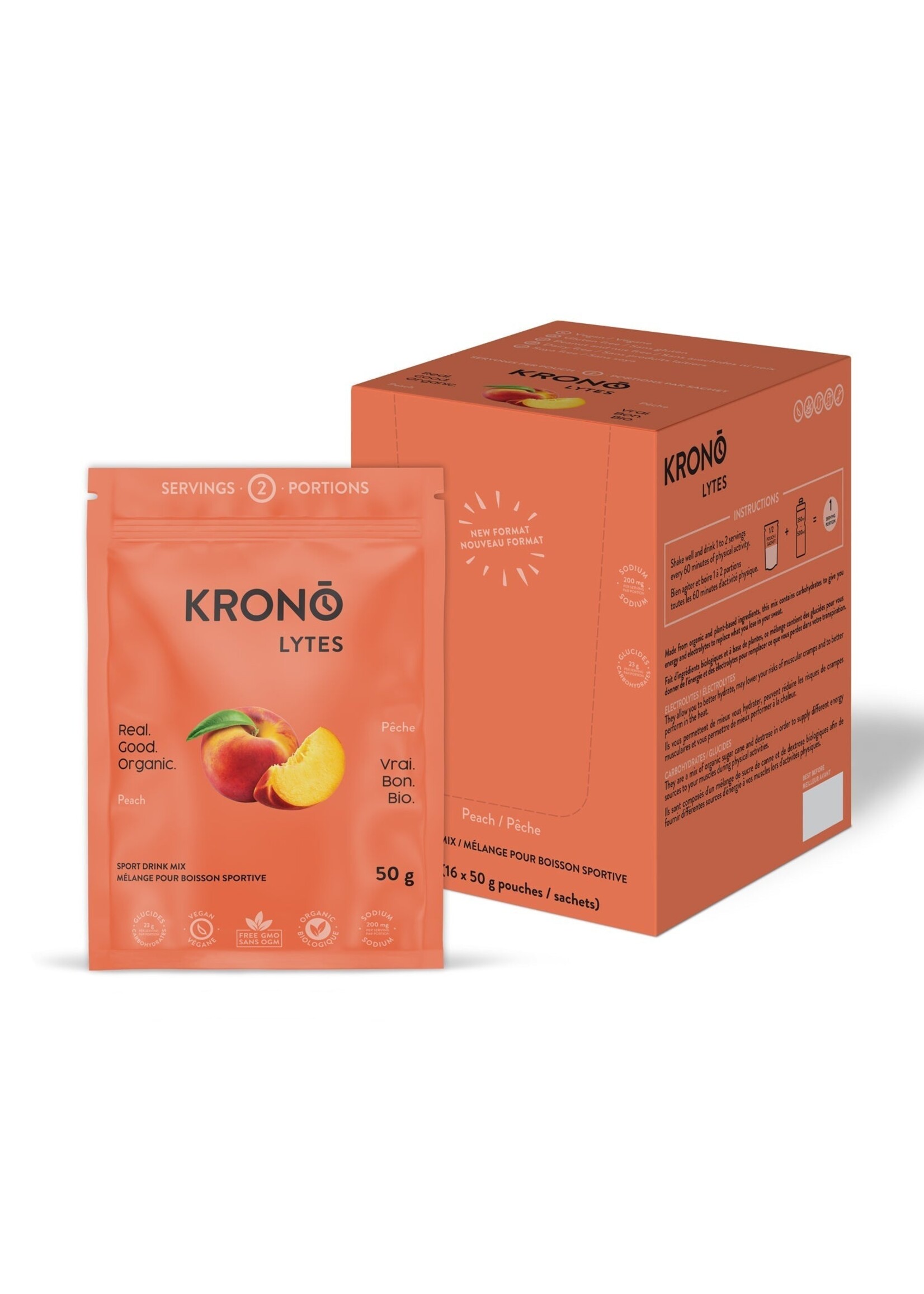 KRONO KRONO ELECTROLYTES 50G PEACH