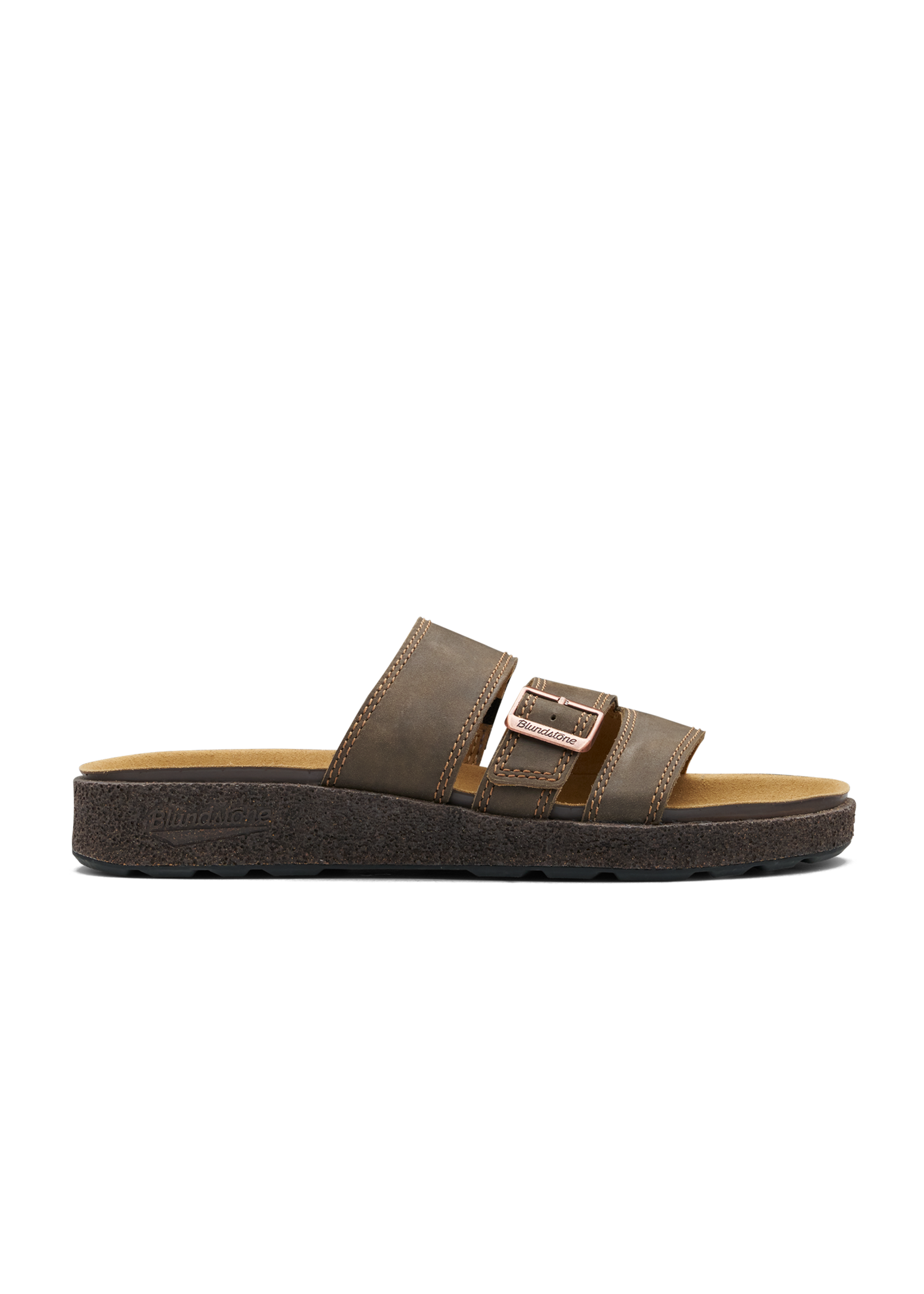 BLUNDSTONE 2694 AEROCORK NUBUCK SANDAL RUSTIC BROWN