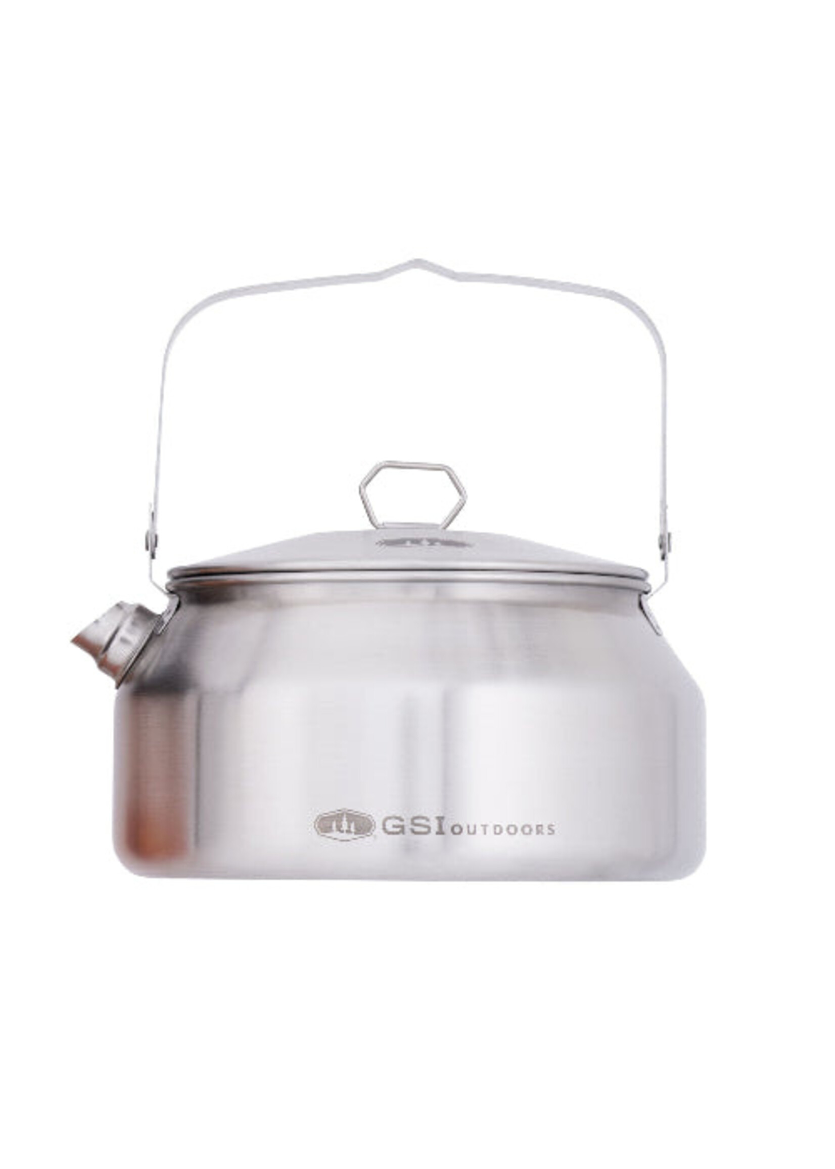 GSI OUTDOORS GLACIER STAINLESS TEA KETTLE 1L