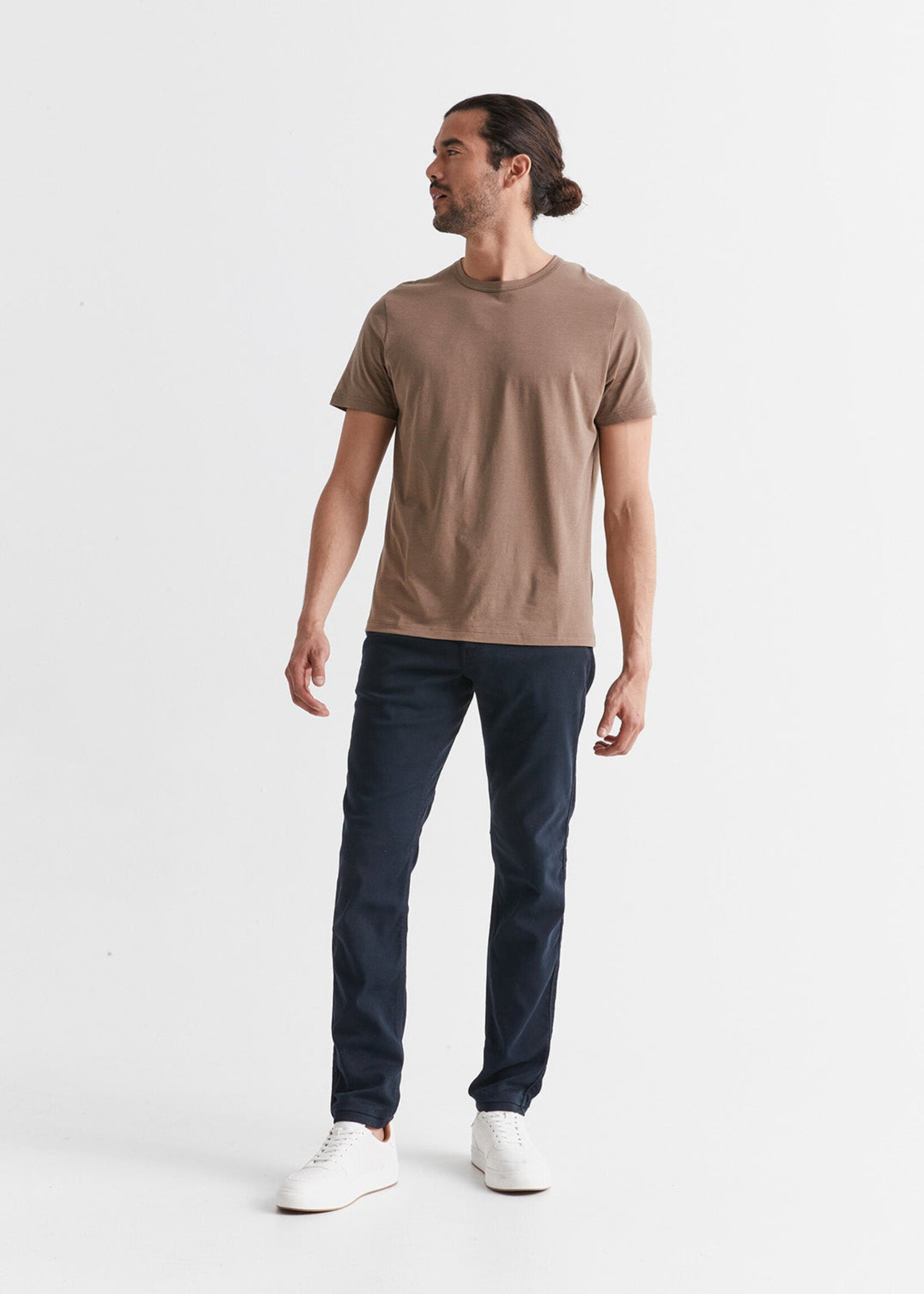 DUER NO SWEAT SLIM TAPER NAVY-
