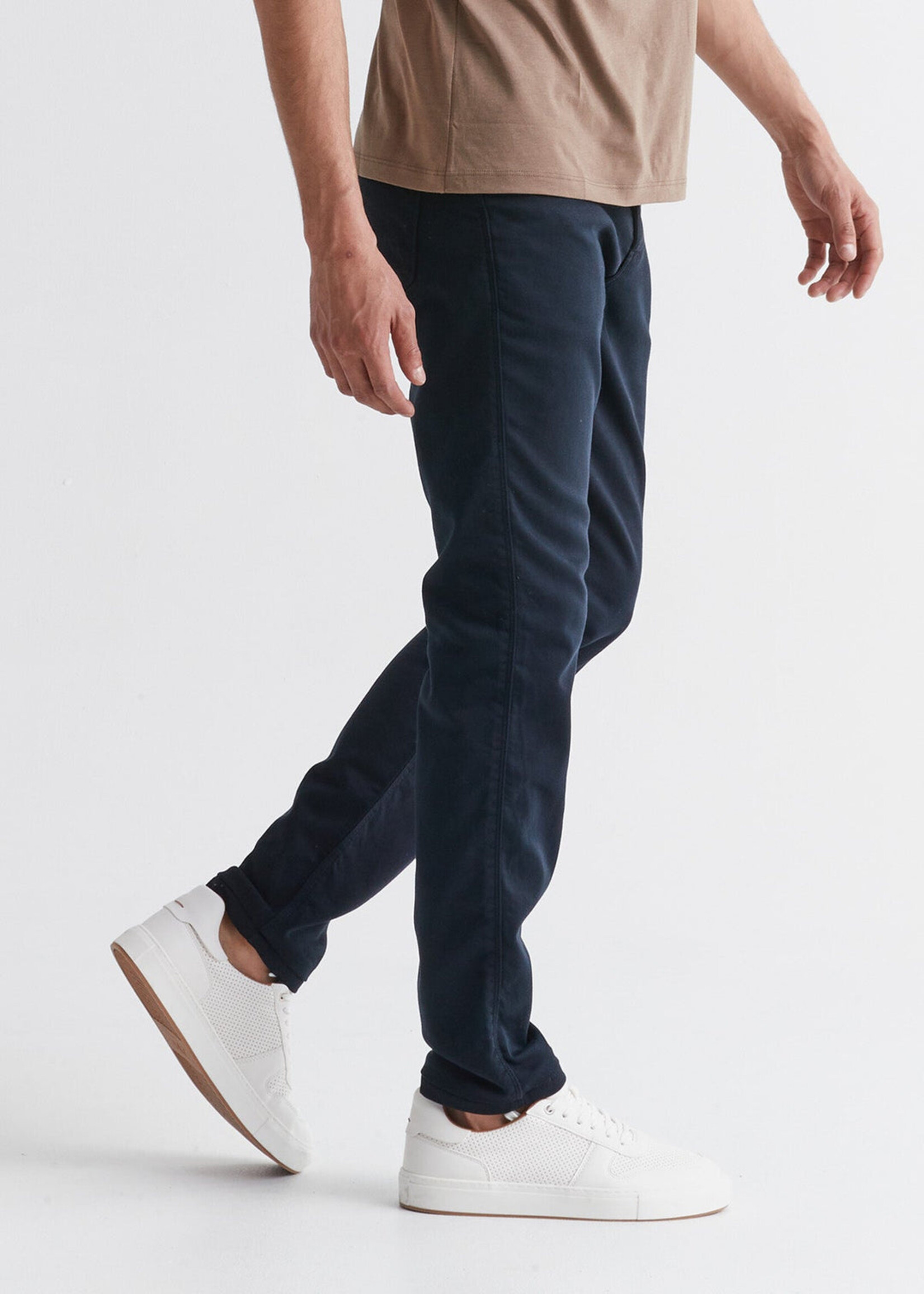 DUER NO SWEAT SLIM TAPER NAVY-