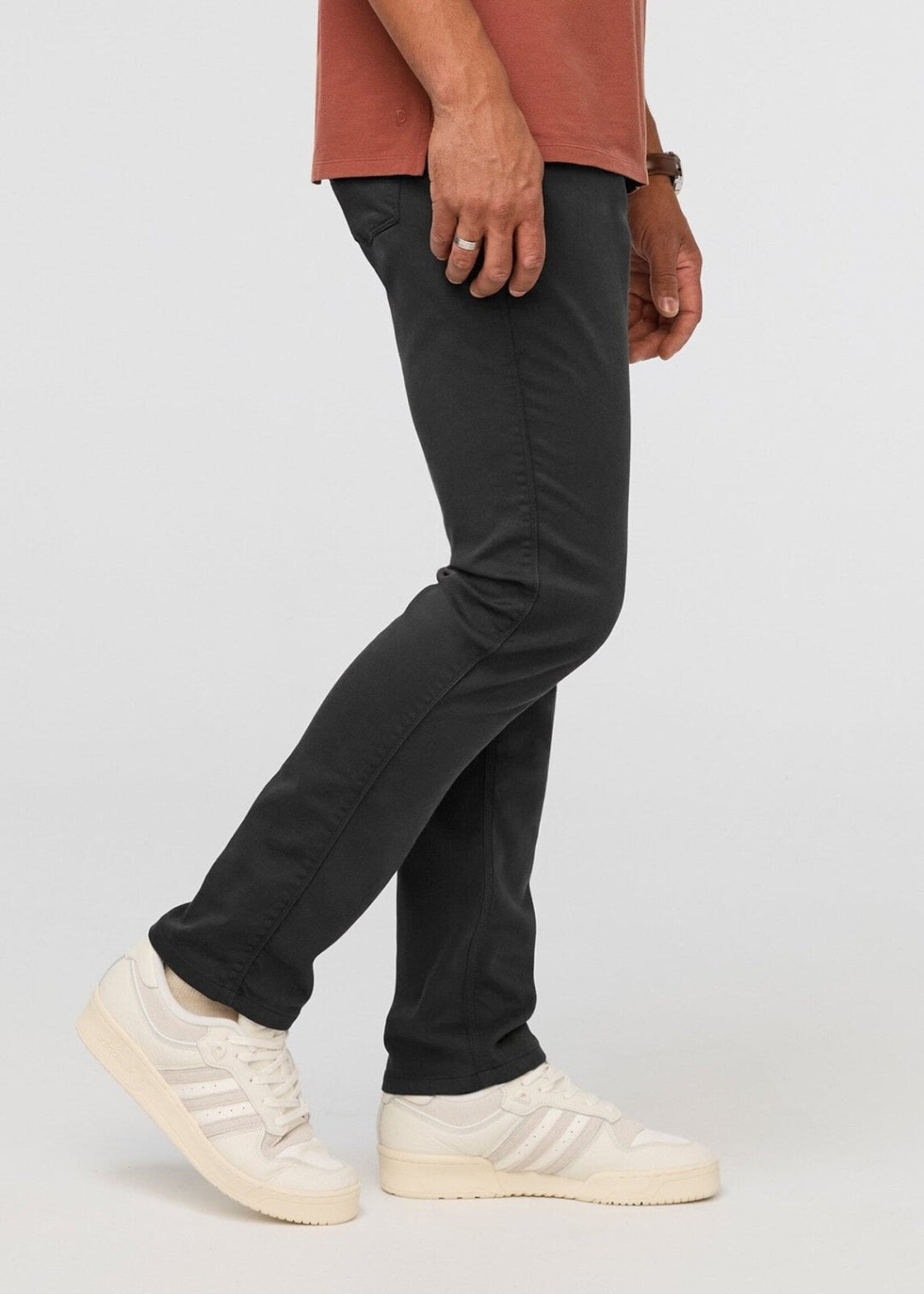 DUER NO SWEAT RELAX TAPER - SLATE-