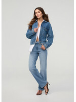 DUER WMS PERFORMANCE DENIM+ HIGH RISE STRAIGHT-