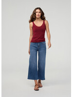 DUER WMS PERF DENIM + HR WIDE CROP-SWELL