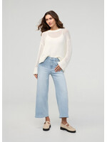 DUER WMS PERF DENIM + HR WIDE CROP-ZEPHYR